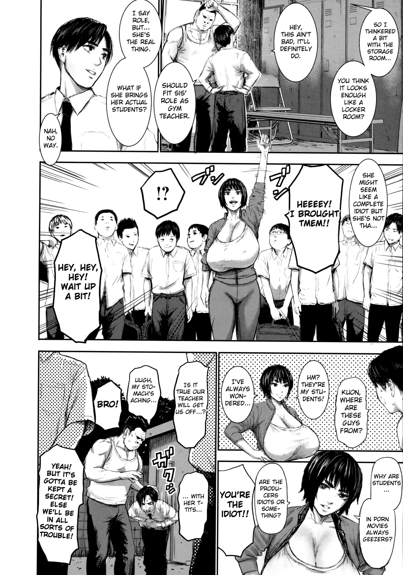 AV Kazoku | AV Family Ch. 1 page 16 - big breasts group hentai manga - read online free