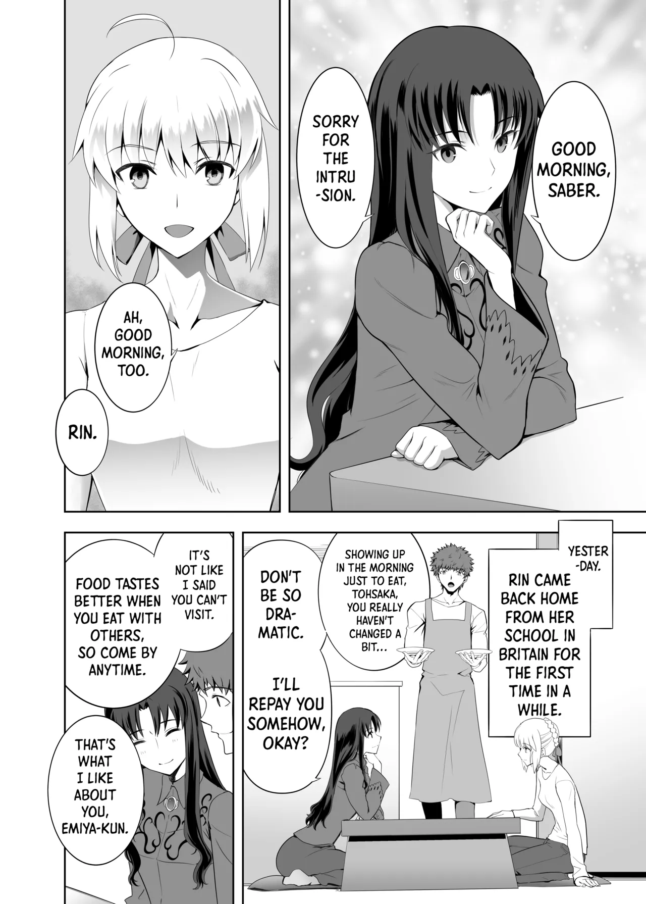 SABER COMPLEX 2 page 13 featuring saber fate stay night parody - sole female sole male hentai manga - read online free
