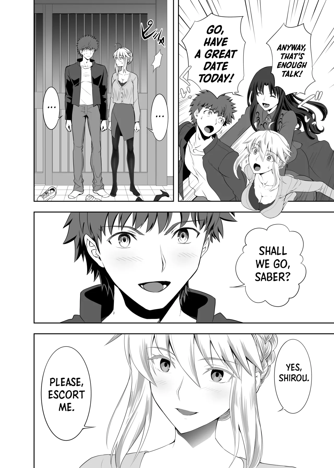 SABER COMPLEX 2 page 21 featuring saber fate stay night parody - sole female sole male hentai manga - read online free