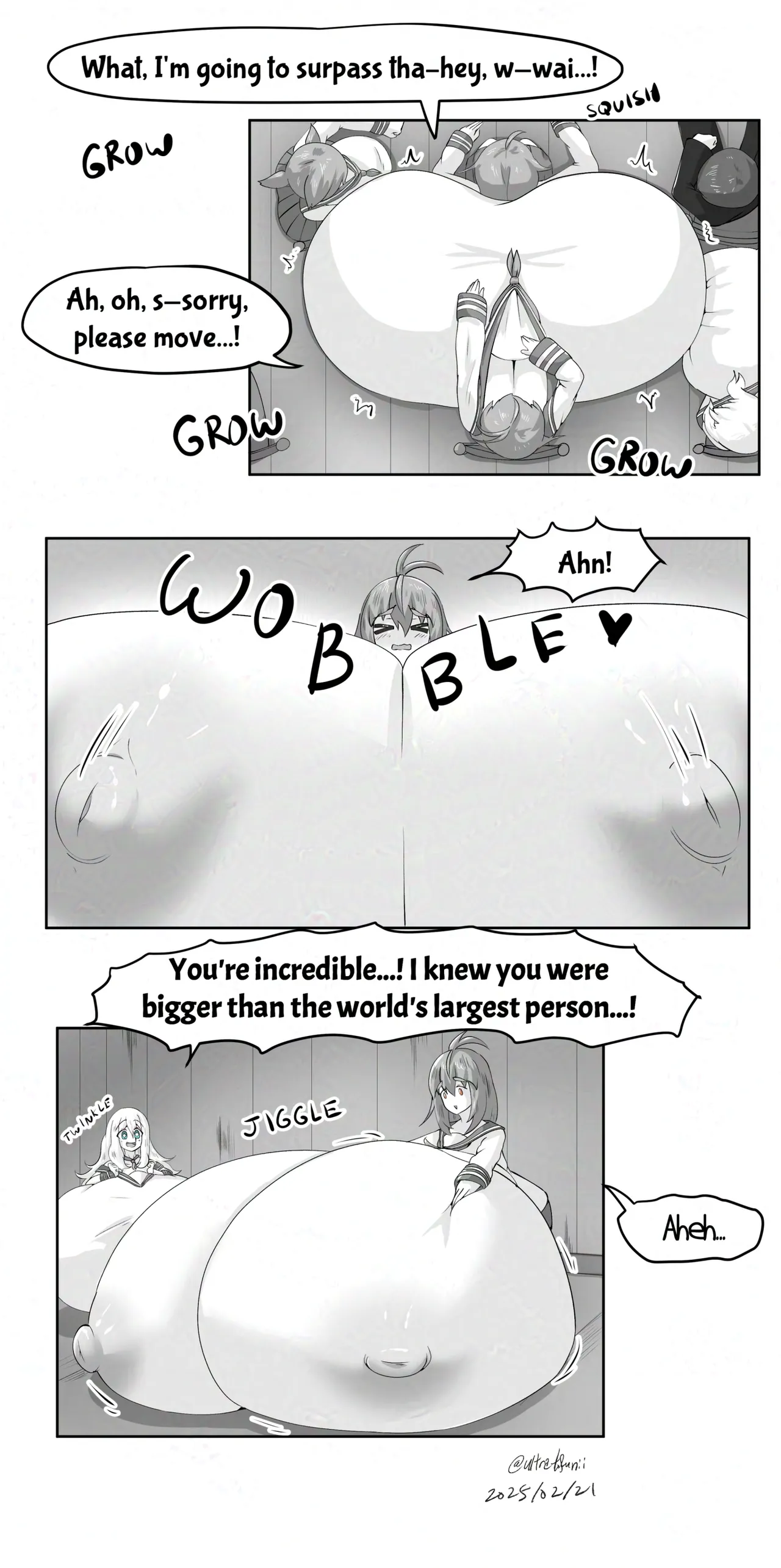 Surpassing Size by UrutoraTofuNii page 19 original parody - rough translation big breasts hentai manga - read online free