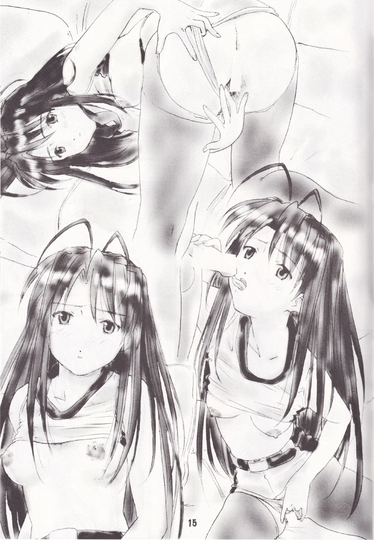 TK01 page 15 featuring naru narusegawa love hina parody - read online free