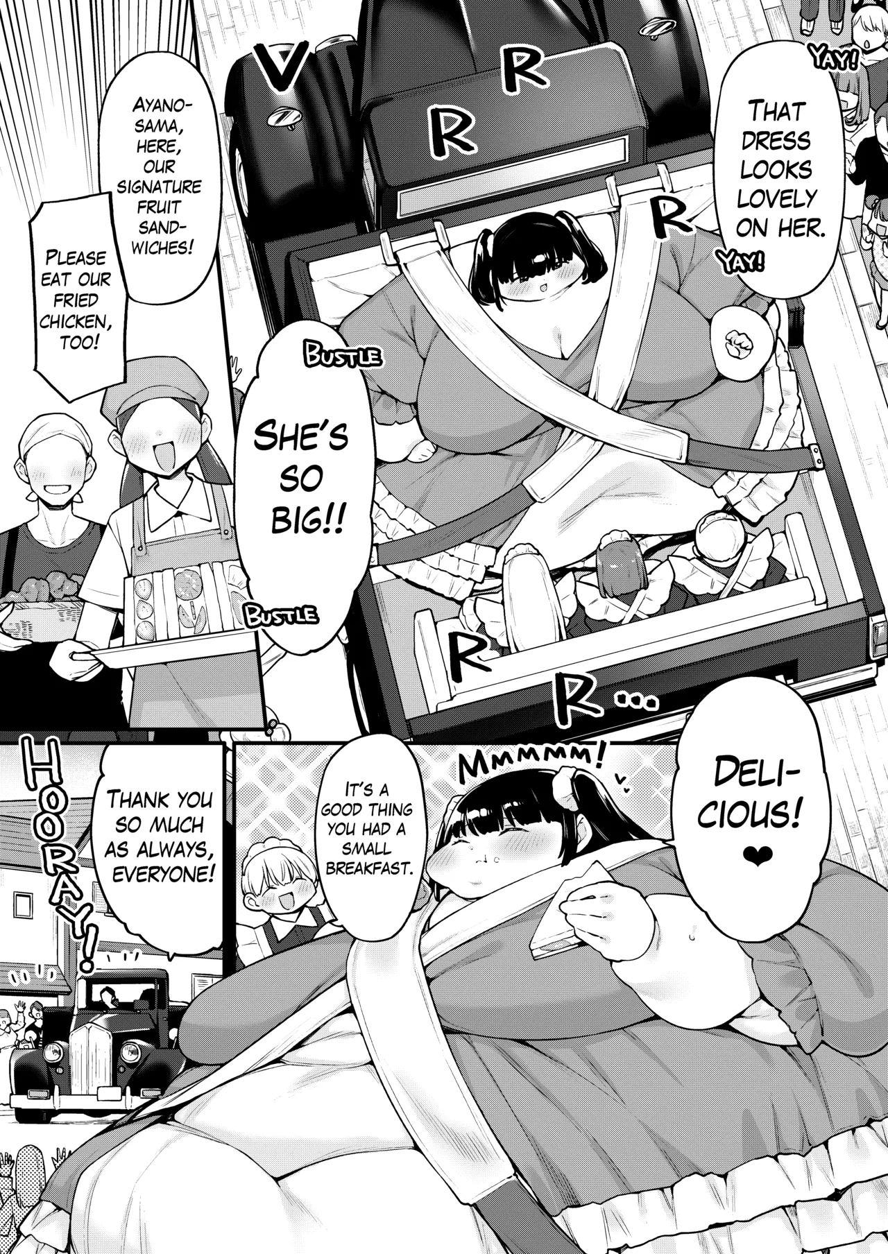 Ayano's Weight Gain Diary: Dream! - Page 11