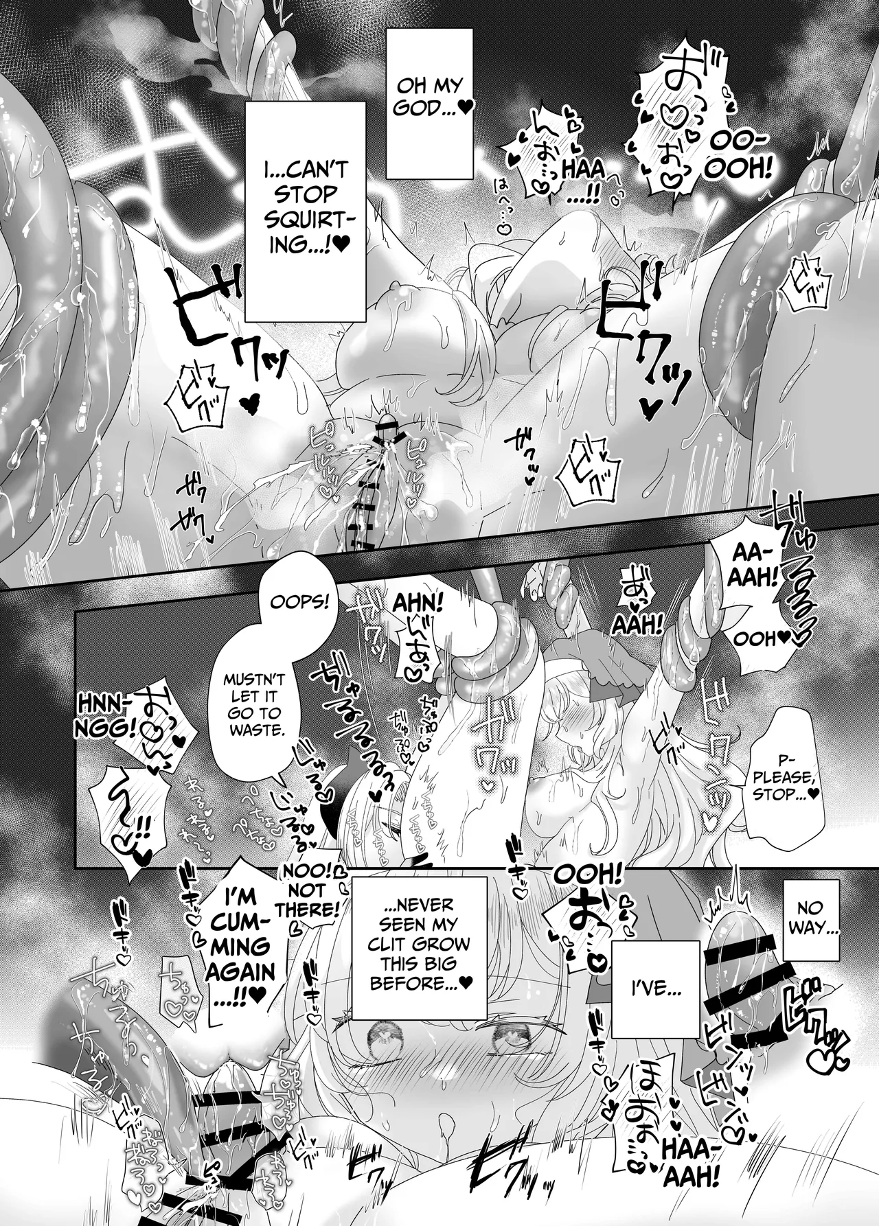 Tensei Cheat Seijo wa Les Inma ni Otosareru | Reincarnated Cheat Saintess Falls To A Lesbian Succubus page 25 original parody - nakadashi gloves hentai manga - read online free