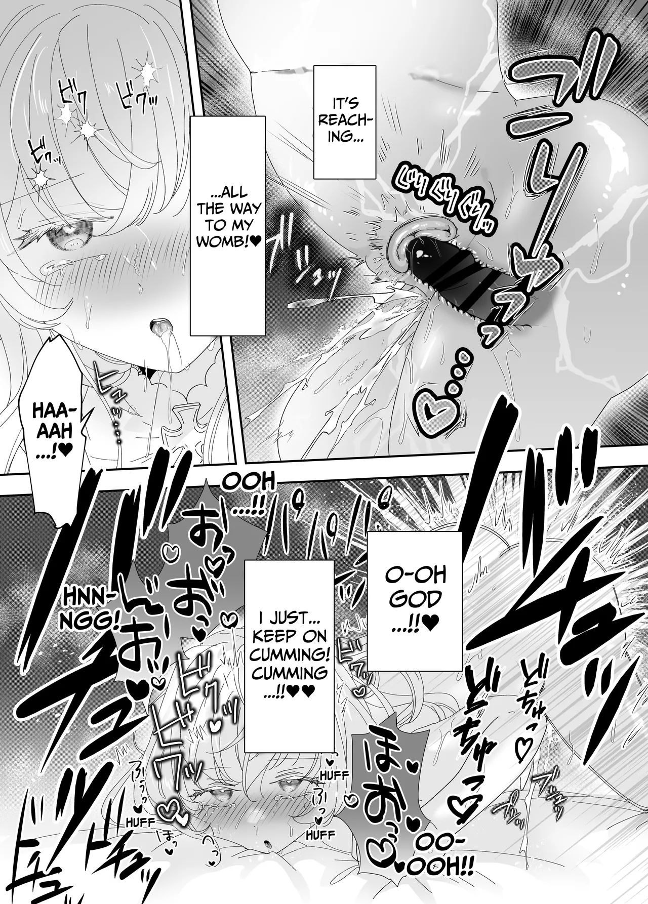 Tensei Cheat Seijo wa Les Inma ni Otosareru | Reincarnated Cheat Saintess Falls To A Lesbian Succubus page 41 original parody - squirting futanari hentai manga - read online free
