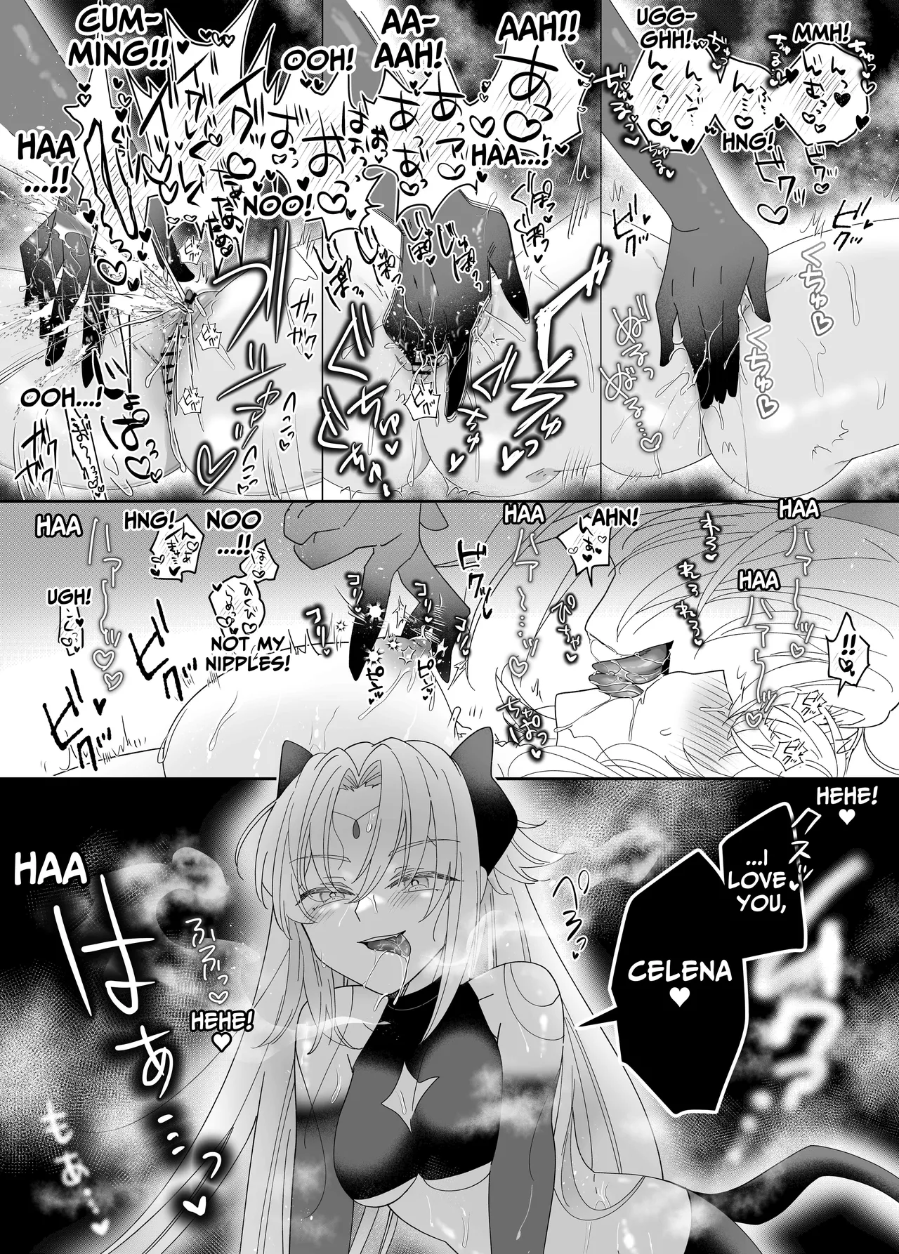 Tensei Cheat Seijo wa Les Inma ni Otosareru | Reincarnated Cheat Saintess Falls To A Lesbian Succubus page 51 original parody - nakadashi gloves hentai manga - read online free