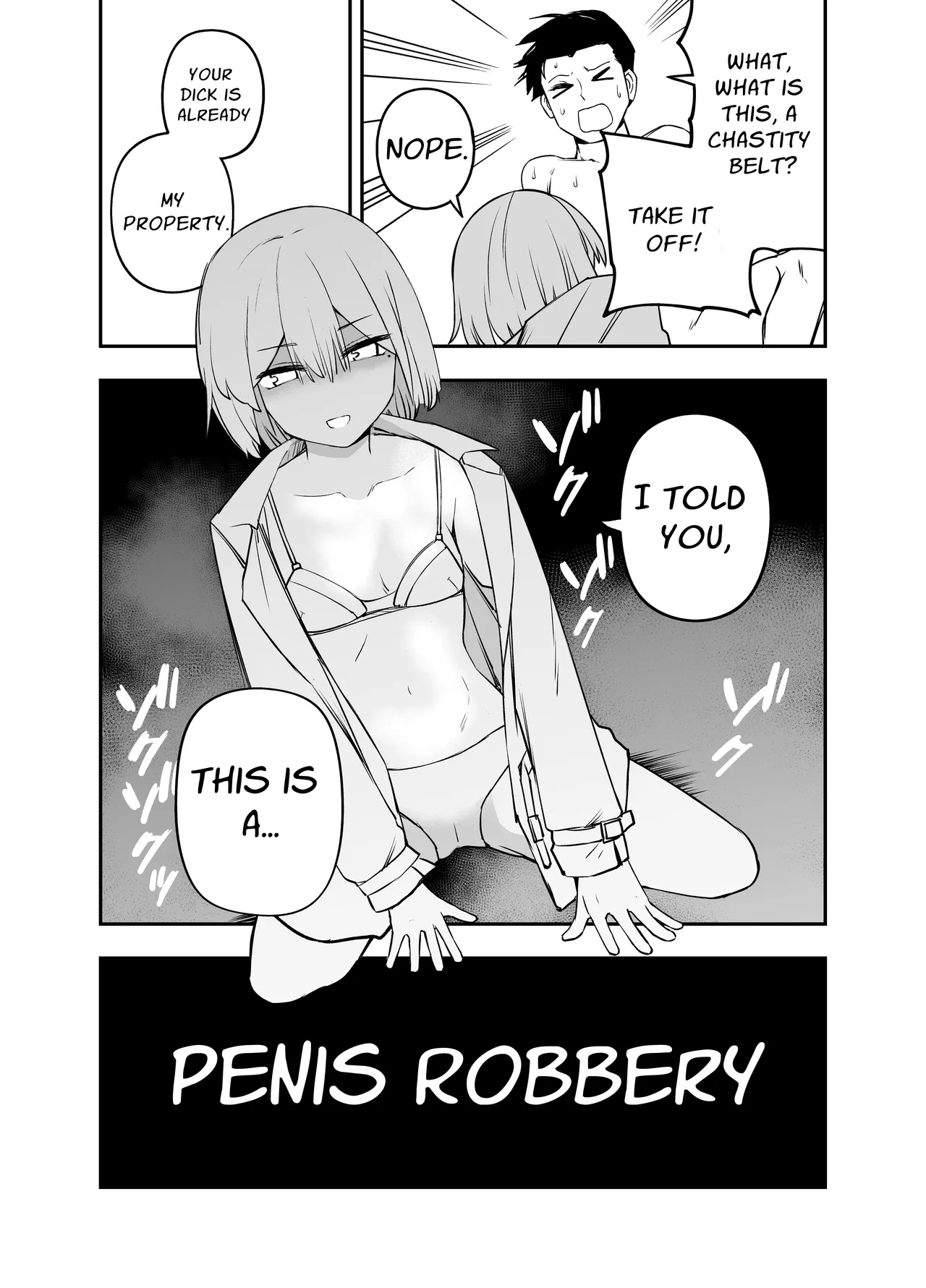 Ochinpo Goutou | Penis Robbery - Page 23