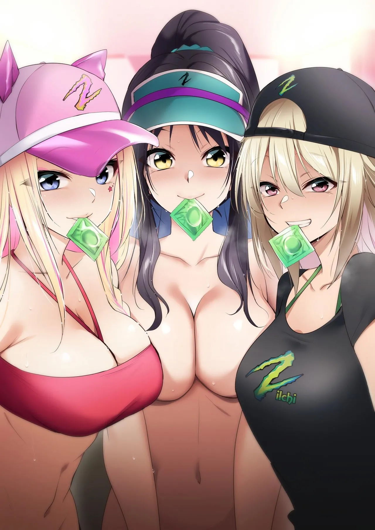 Kyanpengāru de jissen o tameshi-chū! Nantsugai no ko to shitaidesu ka? | Trying out the campaign girl! Which girl would you like to be with? - Page 32