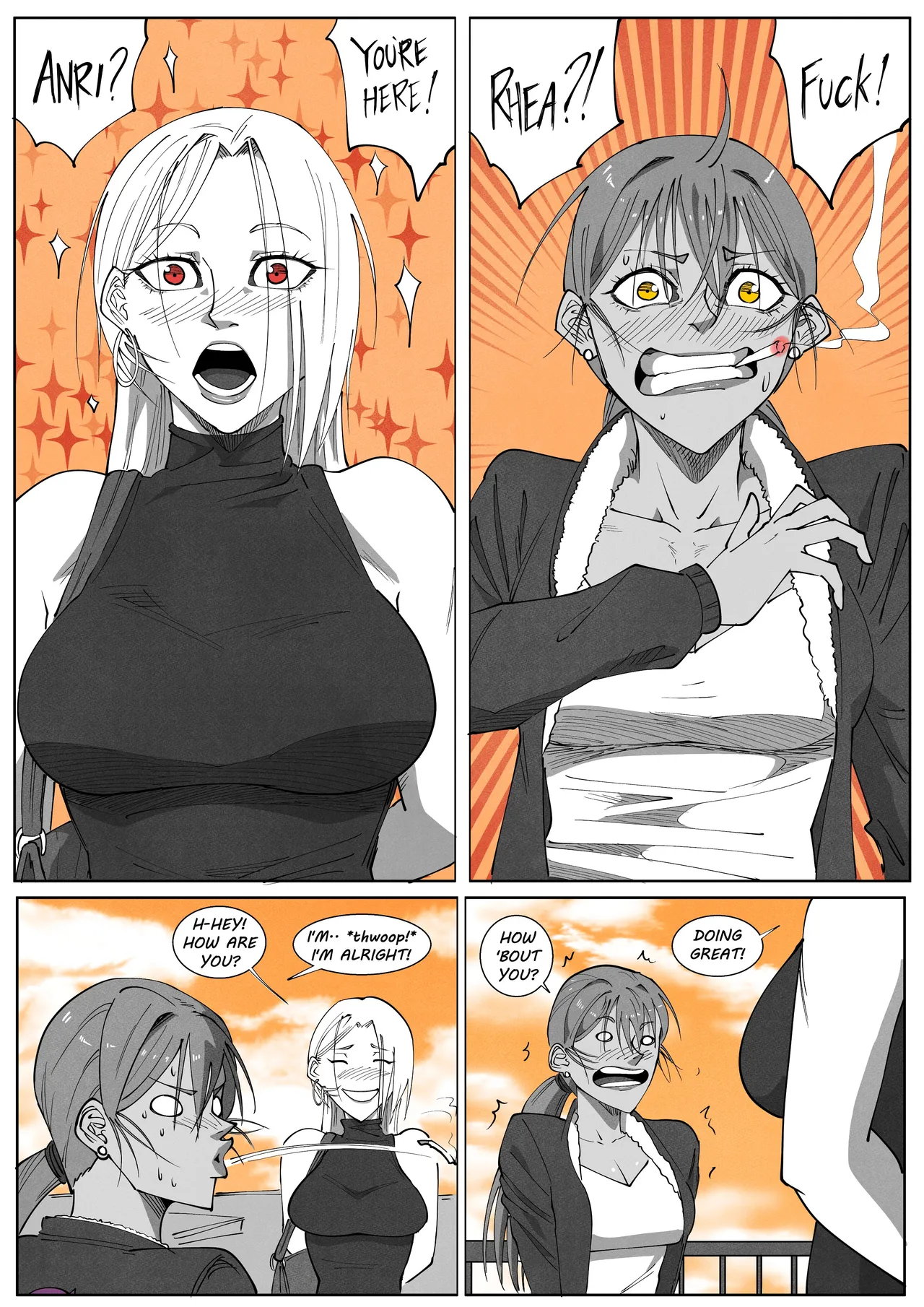 GNO: Girl's Night Out - Issue 02 page 99 original parody - ttf threesome futanari hentai manga - read online free