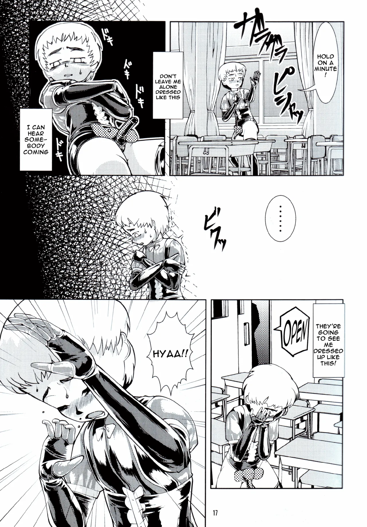 Fetish Academy page 17 original parody - blindfold femdom hentai manga - read online free