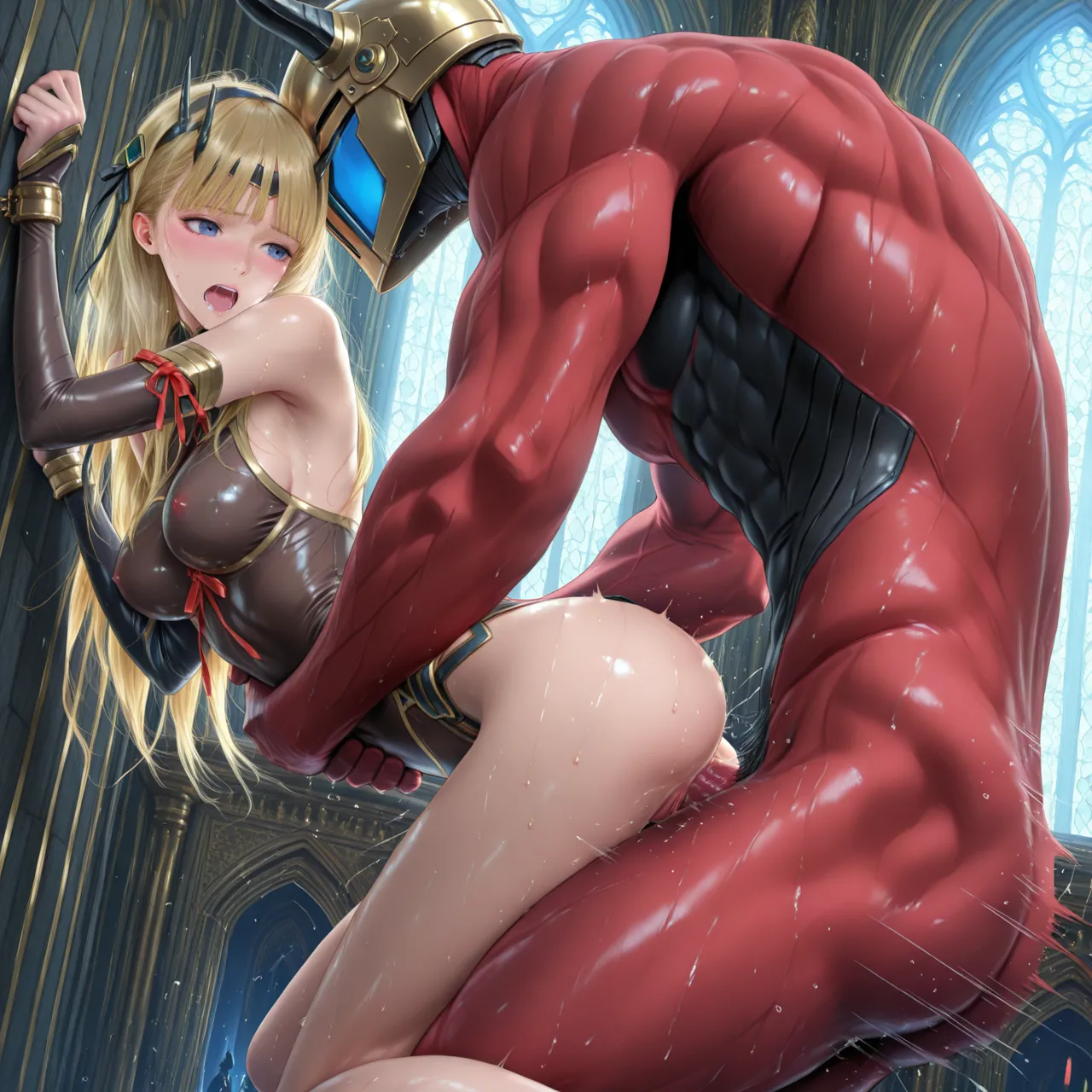 [ppkkmoon X BackyourLuck (mogO-721)] ヒロイン敗辱〜5人の敵に代わるがわる〜 EX !! 去馬塞克及補圖 (De-mosaic and add-image) Heroine Haijoku ~5-nin no Teki ni Kawarugawaru~ | Heroine Violation: Swapped Between 5 Enemies[Chinese][with 雷电将军汉化] page 117 original parody - full color hentai manga - read online free