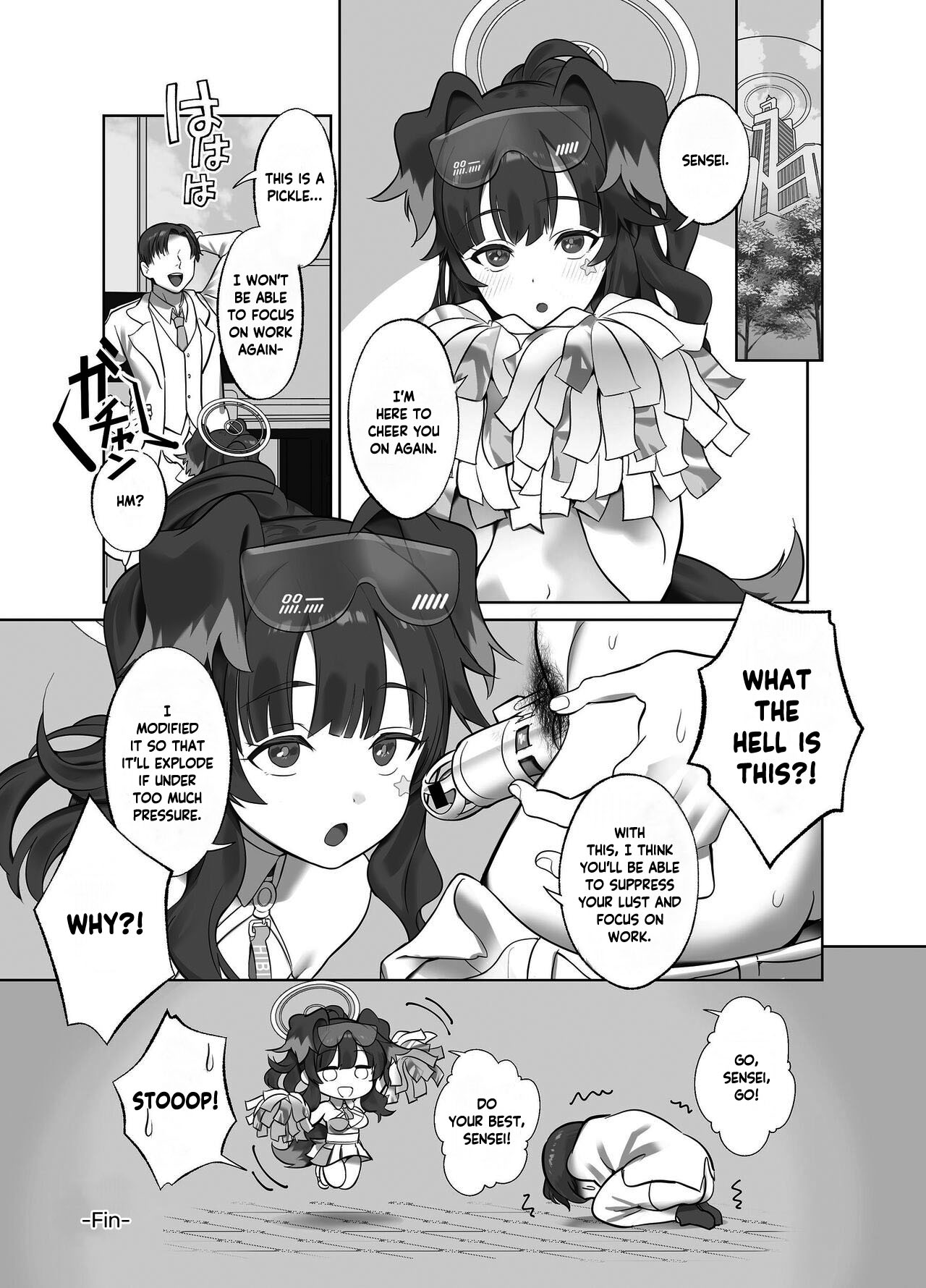 Ike Ike Sensei Ganbare Ganbare Sensei | Go, Sensei, Go! Do Your Best, Sensei! - Page 18