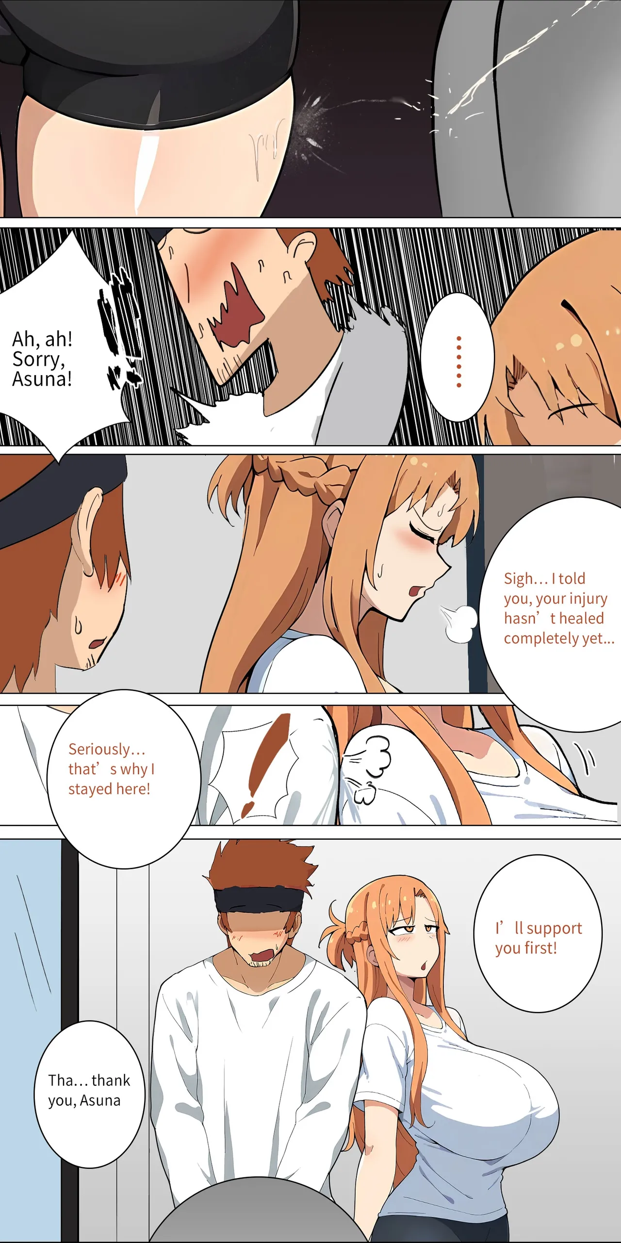 Asuna family 1-27 page 126 featuring ryoutarou tsuboi | klein sword art online parody - full color big breasts hentai manga - read online free