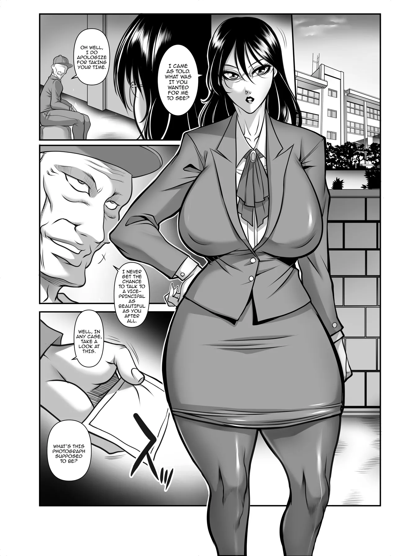 Kinniku Jukujotai / Mature Muscle Mommy page 20 original parody - big areolae hairy hentai manga - read online free