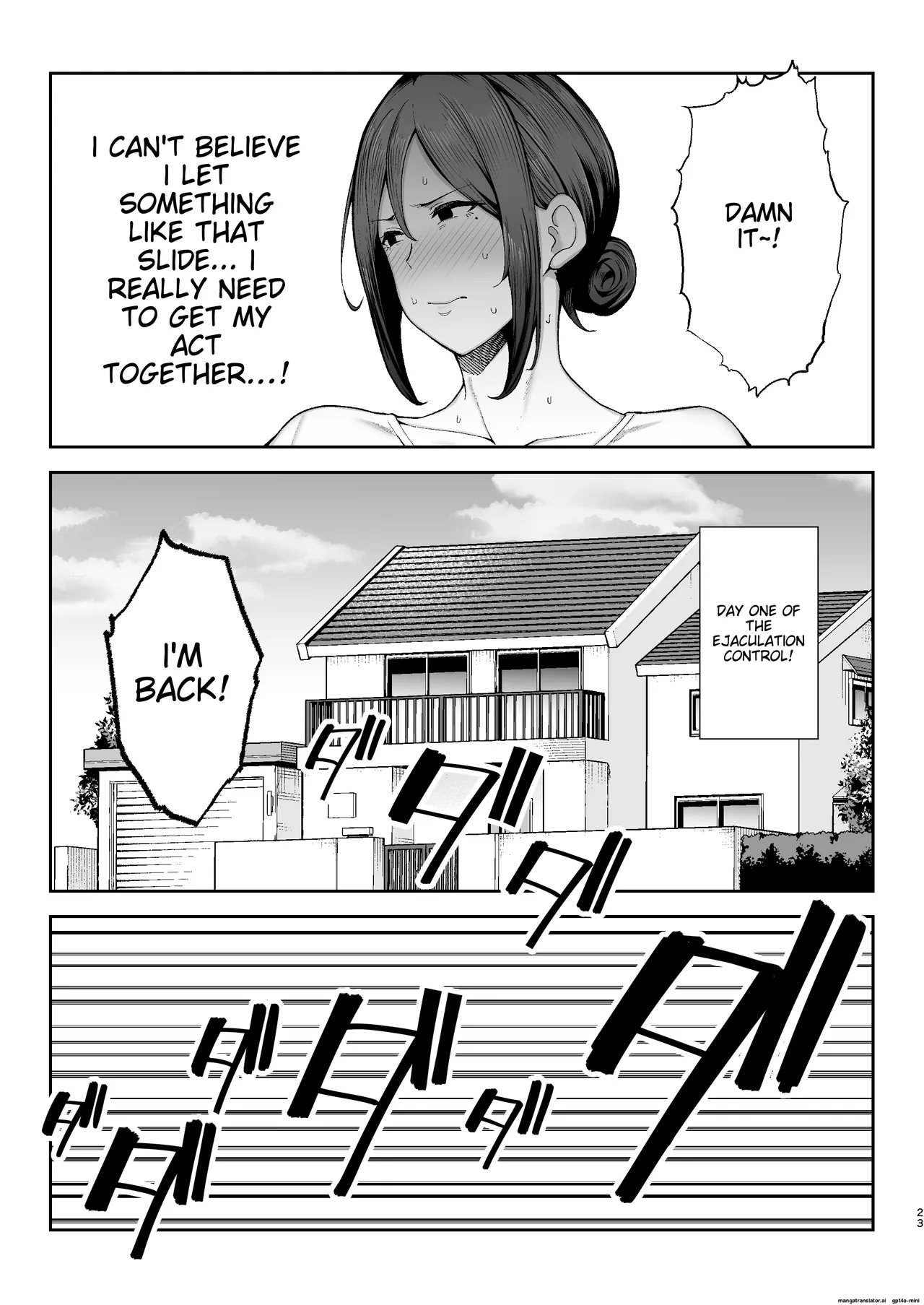 Mother and Child Manga (Miyuki II) Machine-Translated page 23 - paizuri big penis hentai manga - read online free