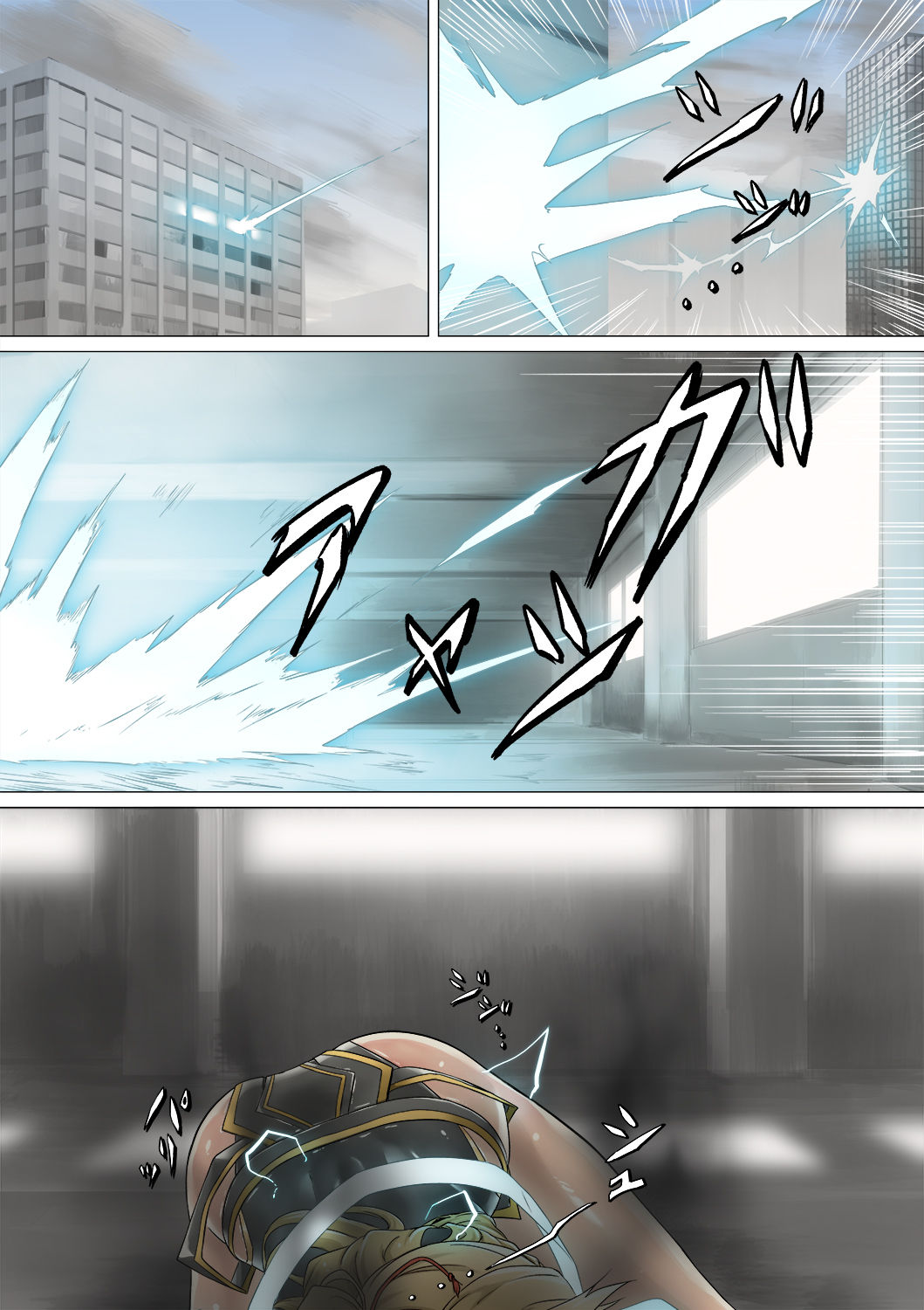 [ppkkmoon X BackyourLuck (mogO-721)] ヒロイン敗辱〜5人の敵に代わるがわる〜 EX !! 去馬塞克及補圖 (De-mosaic and add-image) Heroine Haijoku ~5-nin no Teki ni Kawarugawaru~ | Heroine Violation: Swapped Between 5 Enemies[Chinese][with 雷电将军汉化] page 37 original parody - full color monster hentai manga - read online free