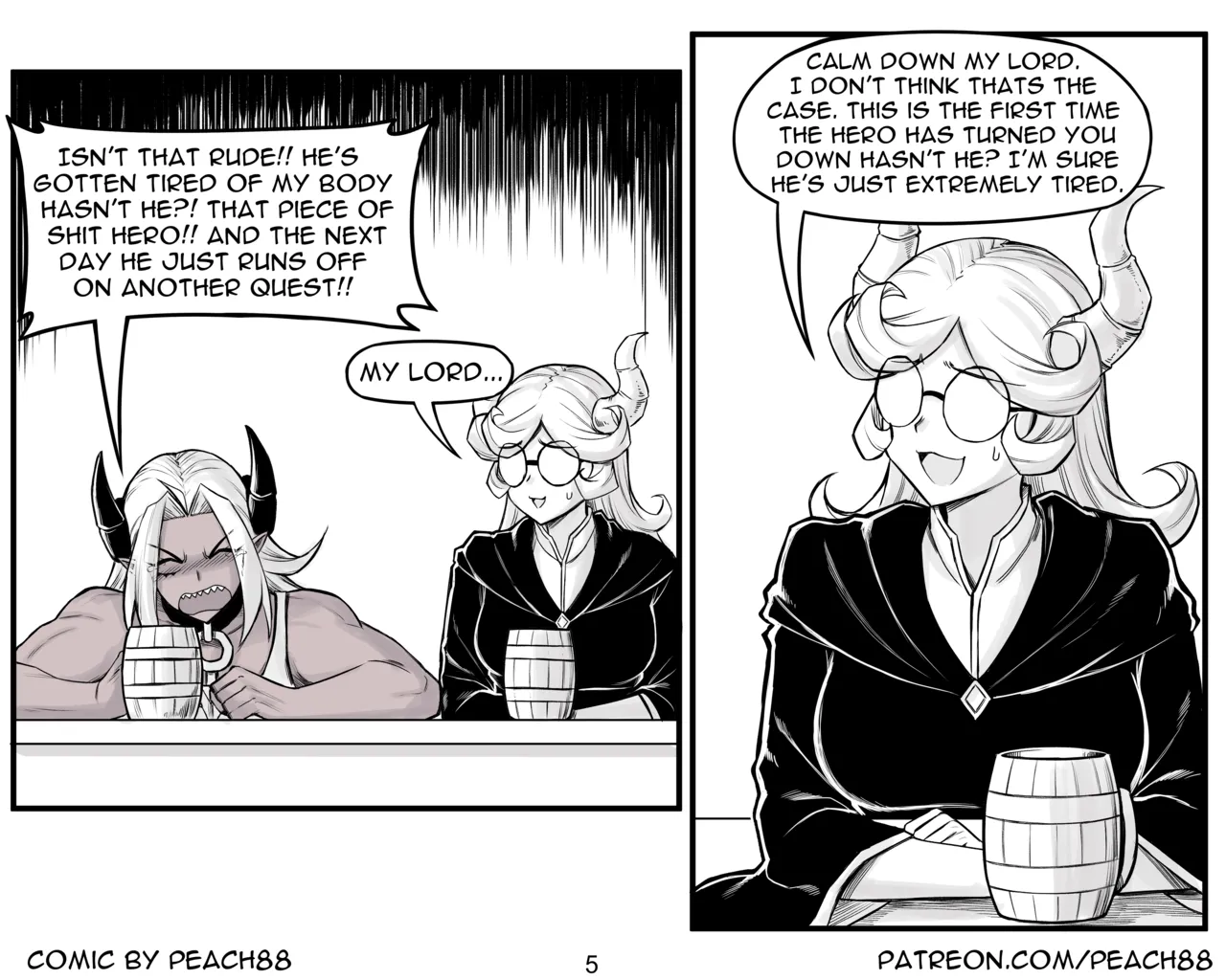 Demon King GF page 148 original parody - sole female sole male hentai manga - read online free