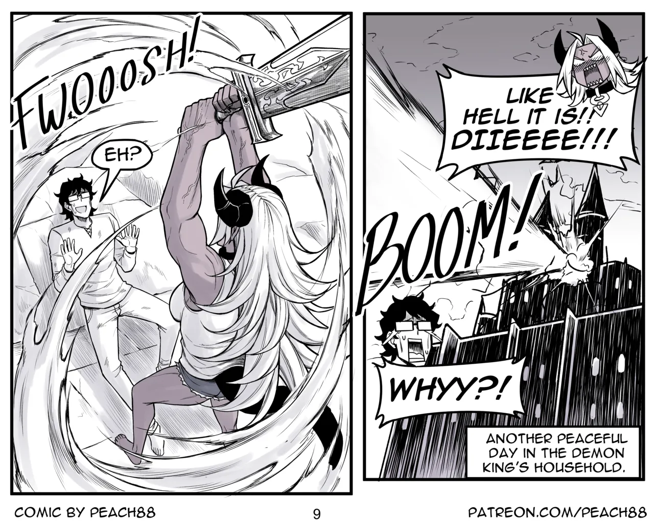 Demon King GF page 185 original parody - sole female sole male hentai manga - read online free