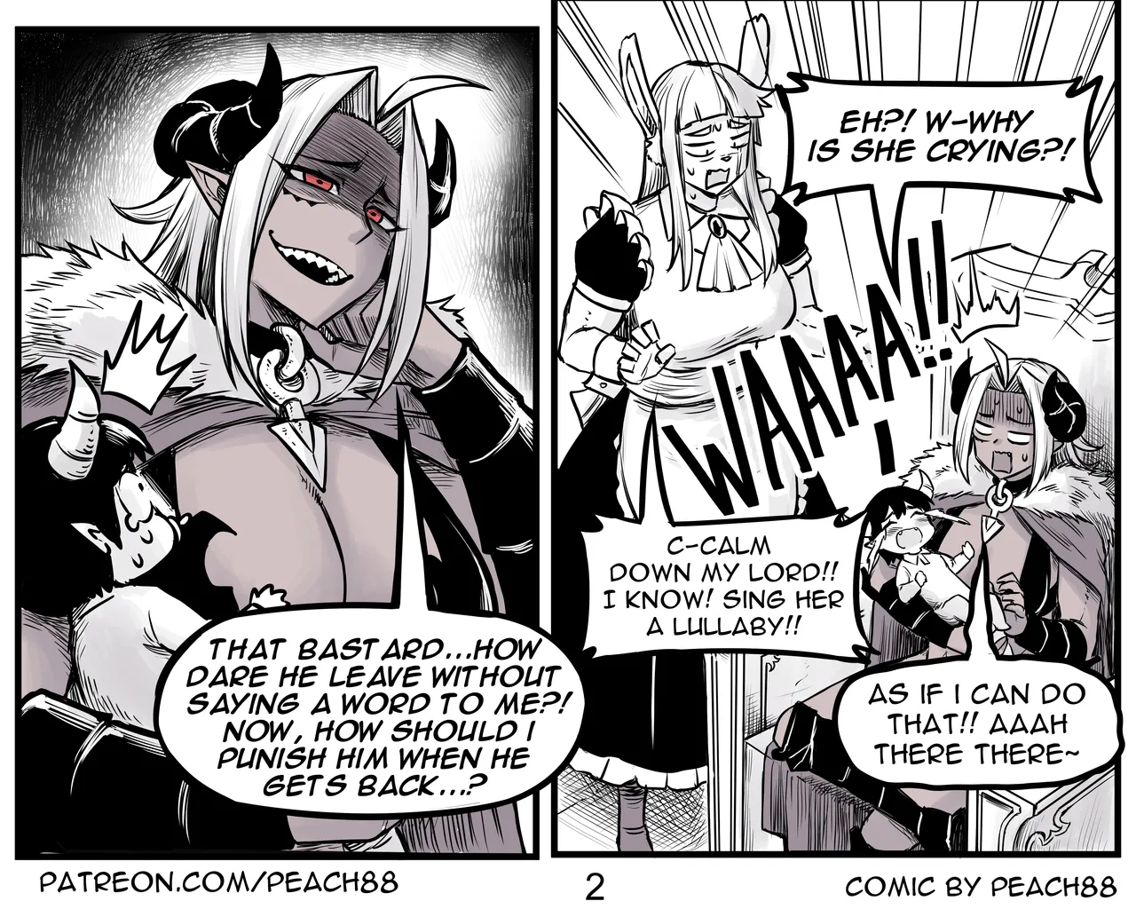 Demon King GF page 21 original parody - milf unusual teeth hentai manga - read online free