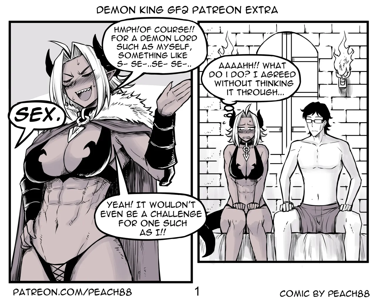 Demon King GF page 30 original parody - sole female sole male hentai manga - read online free