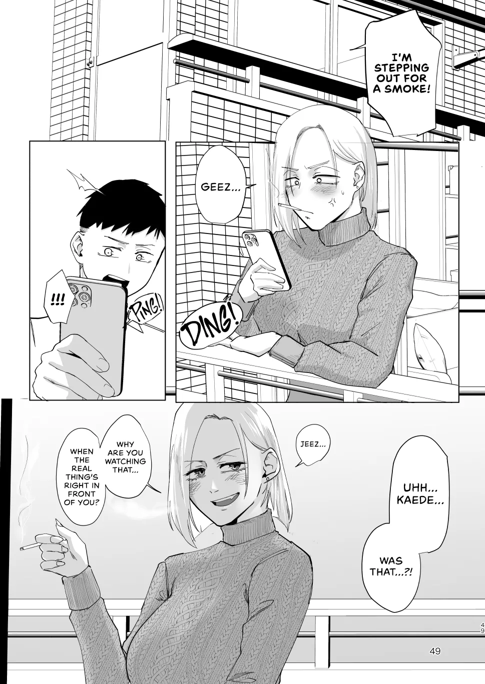 Atashi wo…. | Use me... page 46 original parody - sole female sole male hentai manga - read online free