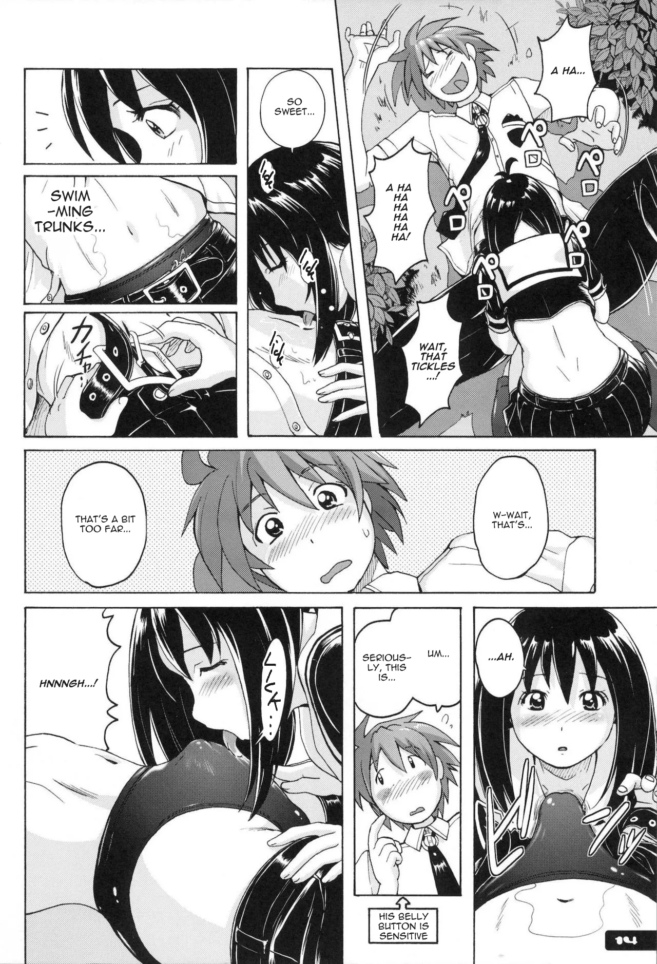 (C81) [Nyanko Batake (Murasaki Nyaa)] Pitapita Kyouei Mizugi (page 3-17 & 32) EX02 [English] [castor translates things] [Incomplete] - Page 11