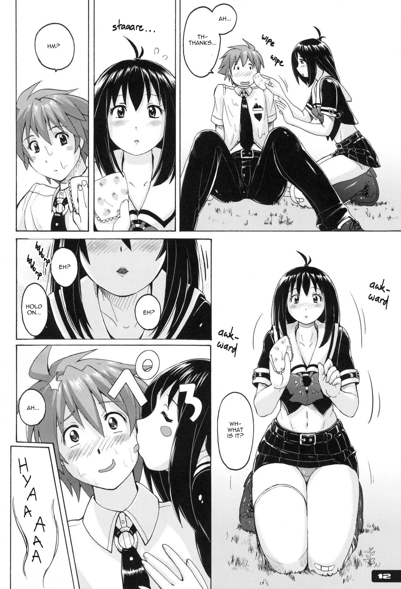 (C81) [Nyanko Batake (Murasaki Nyaa)] Pitapita Kyouei Mizugi (page 3-17 & 32) EX02 [English] [castor translates things] [Incomplete] - Page 9