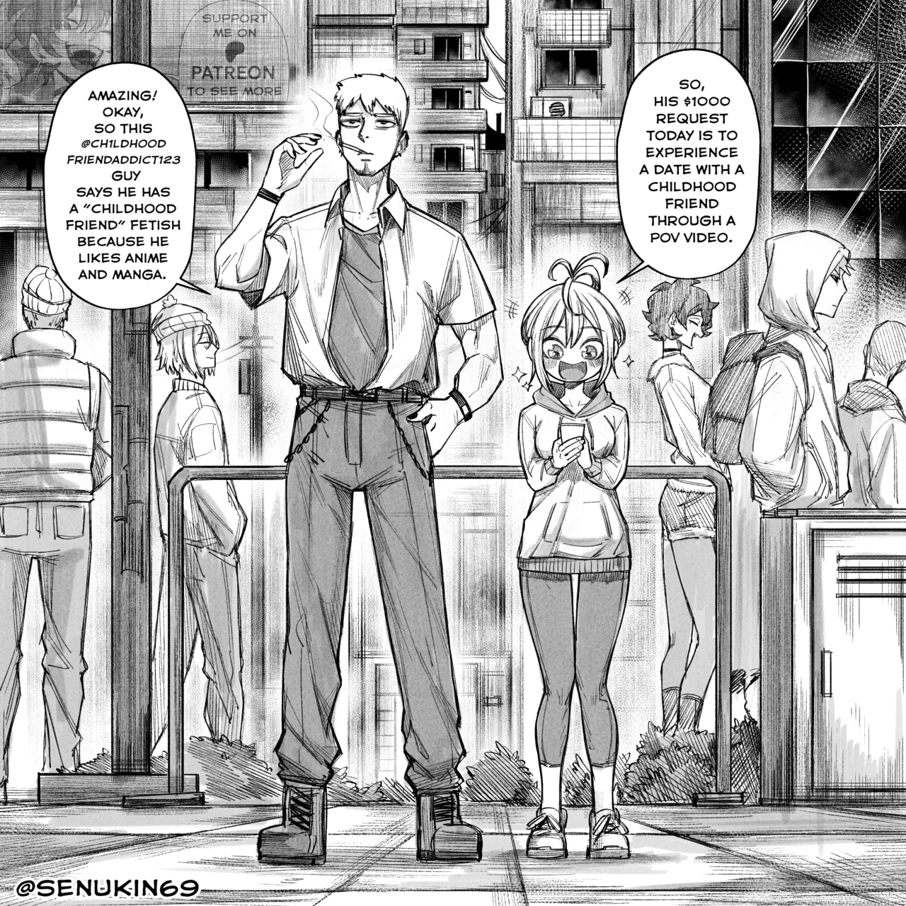 My friend's AnlyFons #1-2 page 15 - big breasts prostitution hentai manga - read online free