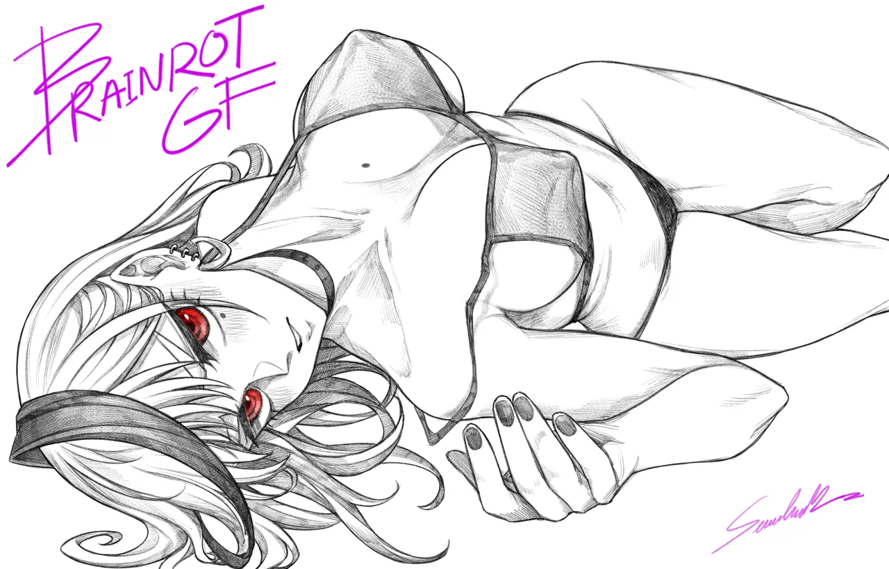 Brainrot Girlfriend page 53 original parody - sole female sole male hentai manga - read online free