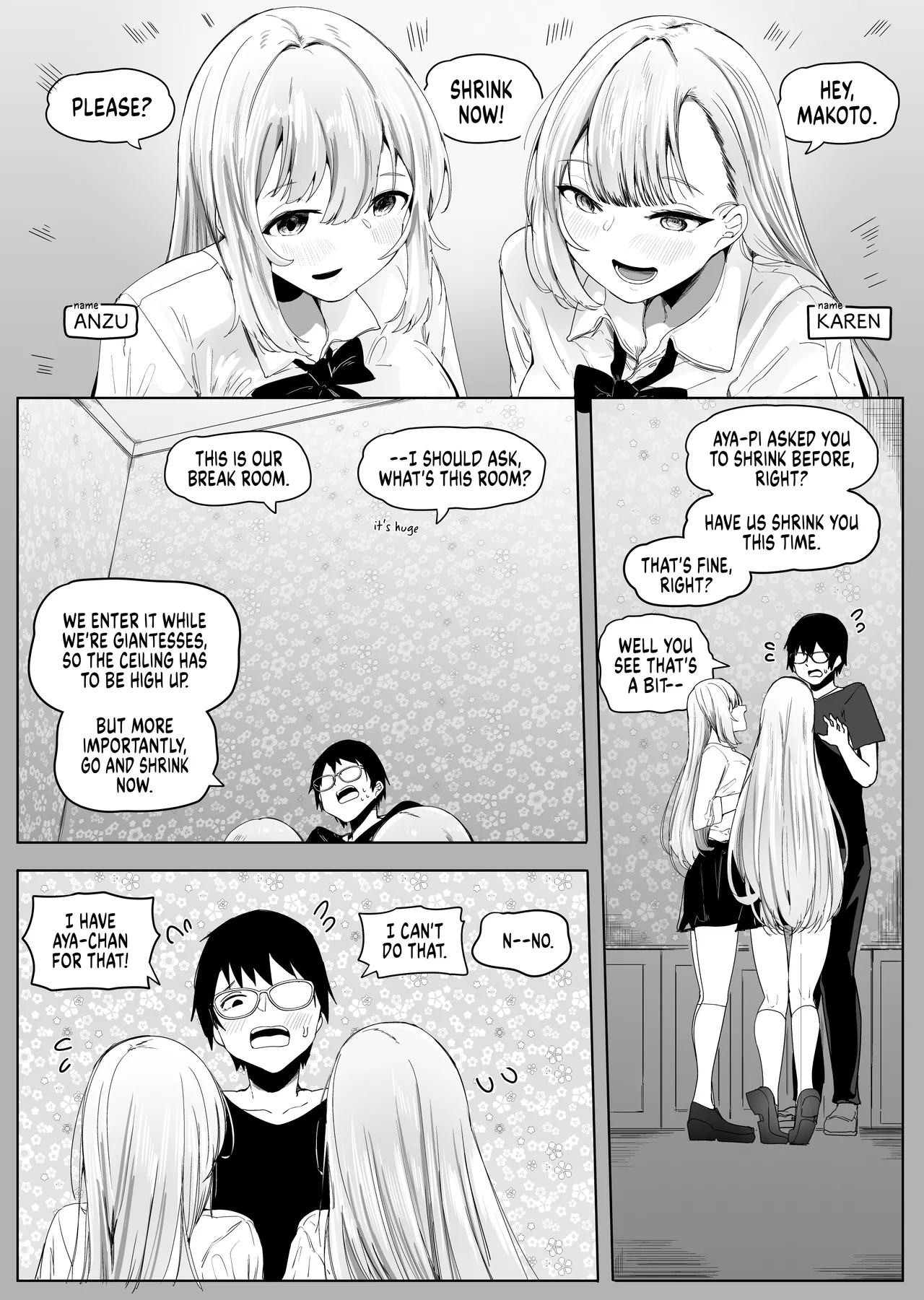 Omise no Ko ga Minna Ookikute Ai ga Omoi | All the girls in the store are big and yandere page 30 original parody - sole male big breasts hentai manga - read online free