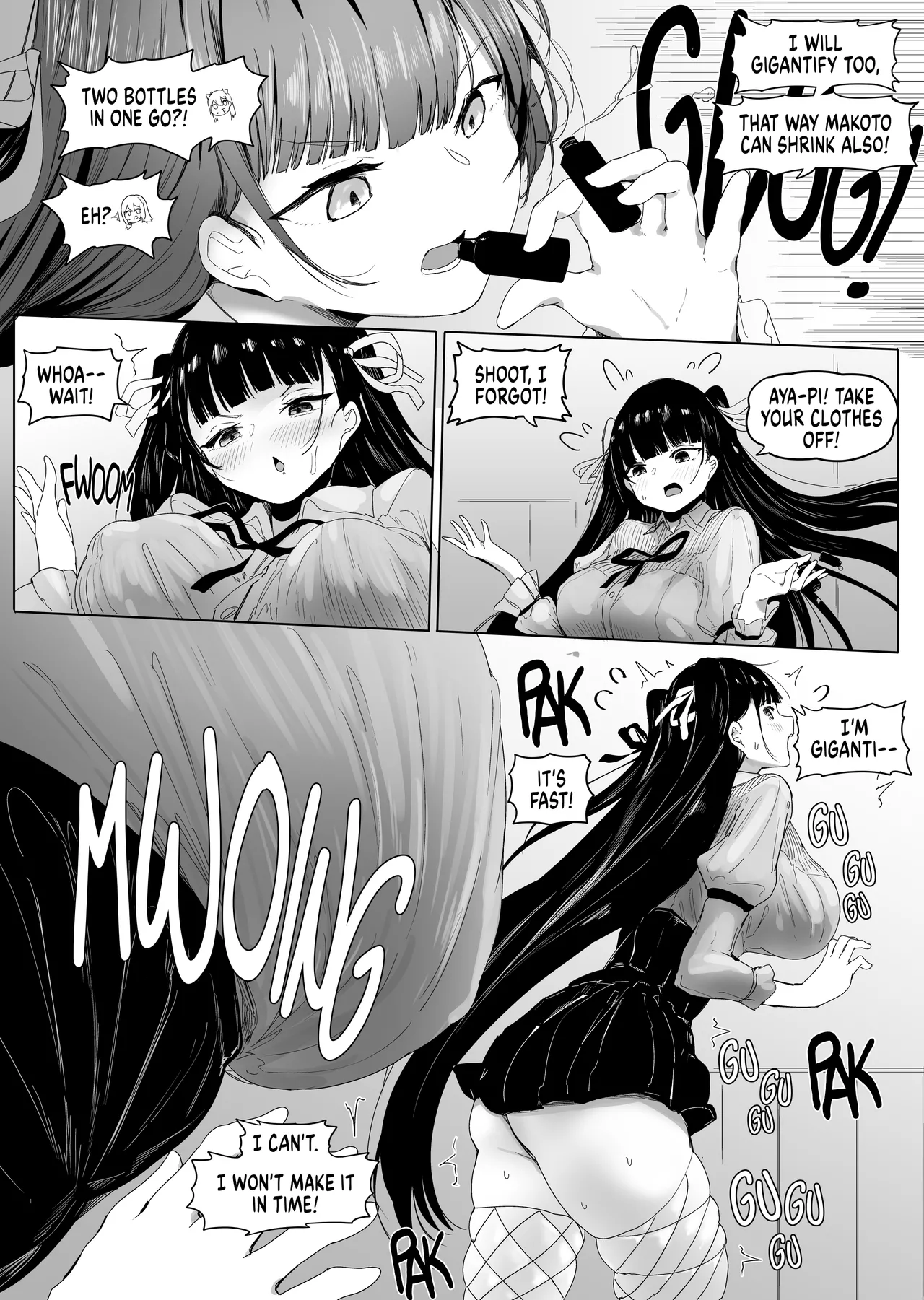 Omise no Ko ga Minna Ookikute Ai ga Omoi | All the girls in the store are big and yandere page 54 original parody - sole male big breasts hentai manga - read online free