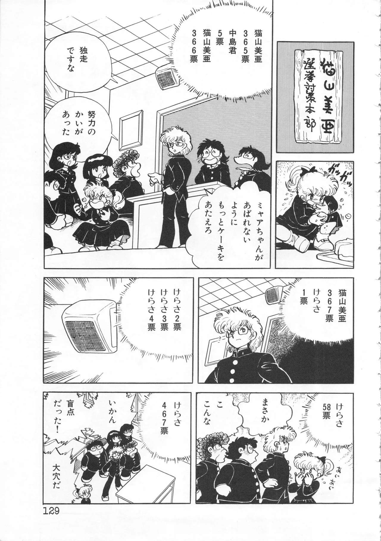 Akita Shoten BEST HIT SERIES Hideo Azuma Mia-chan World page 129 - nudity only hentai manga - read online free