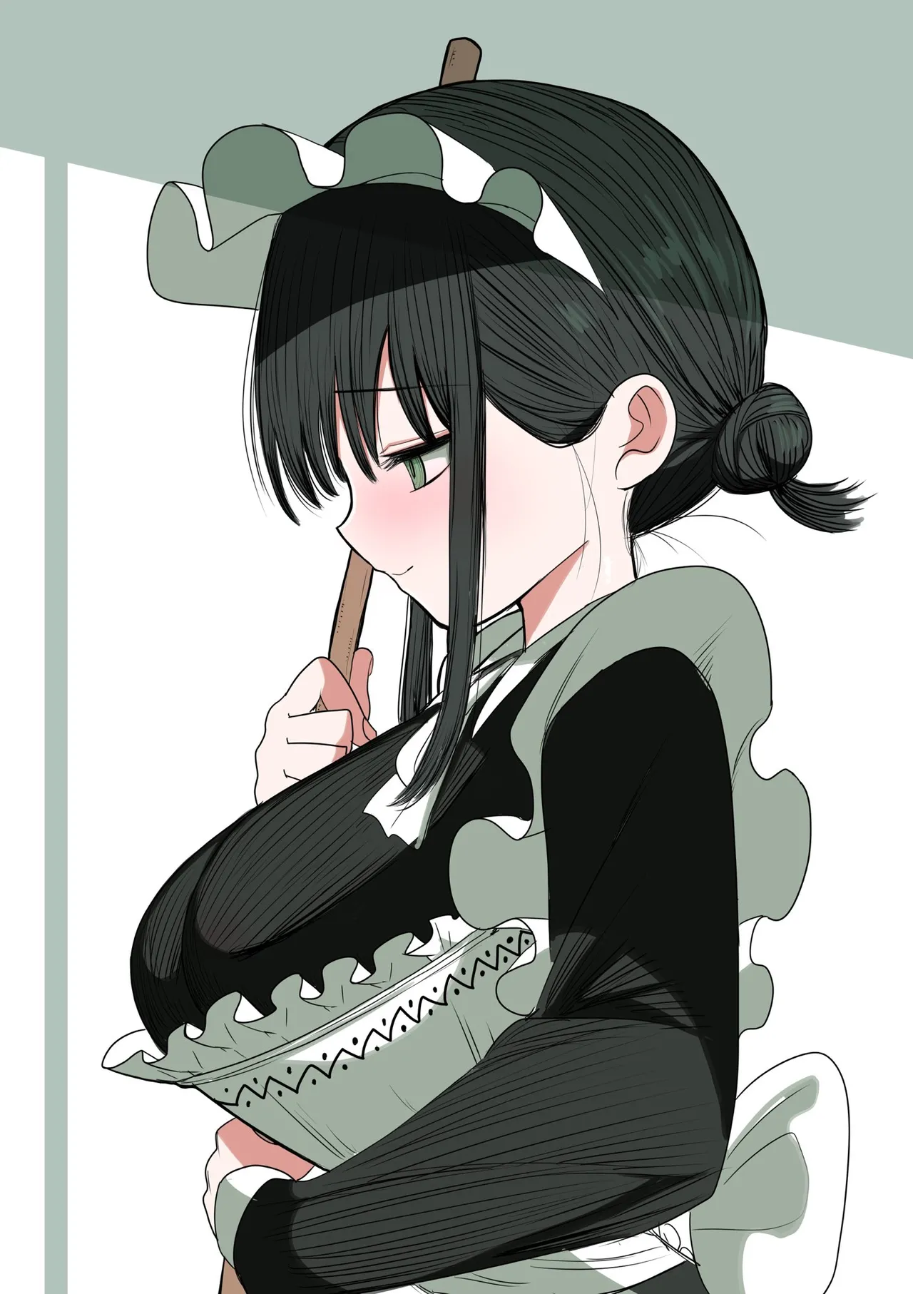 Doukyuusei Maid page 49 original parody - full color swimsuit hentai manga - read online free