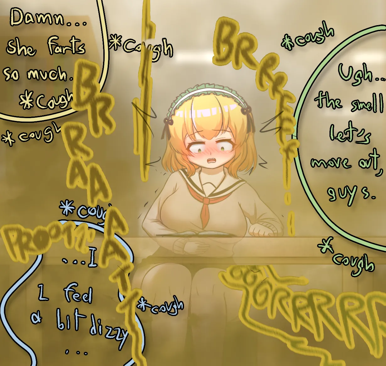 Library Silent goes wrong page 11 - full color smell hentai manga - read online free