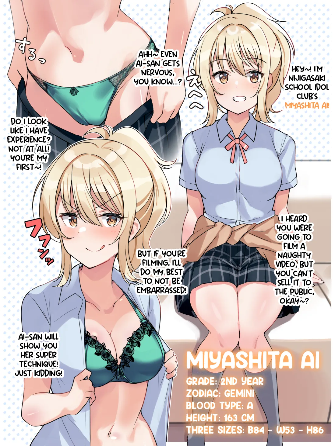 Nijigaku School Idol AV Satsuei Doukoukai page 14 featuring ayumu uehara love live nijigasaki high school idol club parody - sole male nakadashi hentai manga - read online free
