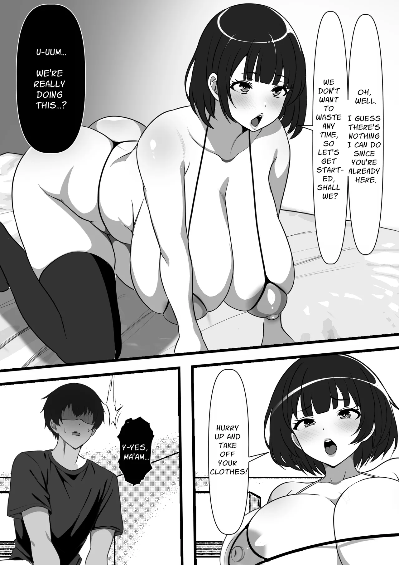 Mura ni Ikken-dake no Fuuzokuden ni Ittara Osananajimi no Hahaoyashika Inakatta no Daga | When I Went To The One And Only Brothel In Town, My Friend's Mother Was The Only Prostitute There page 15 original parody - milf big breasts hentai manga - read online free