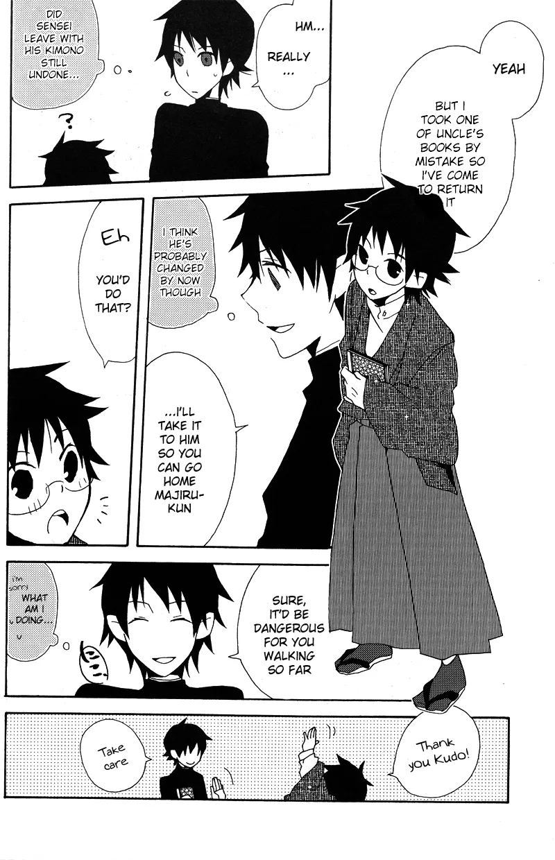 Hakanashigoto Wa Kanagoto page 10 featuring nozomu itoshiki sayonara zetsubou sensei parody - schoolboy uniform glasses hentai manga - read online free