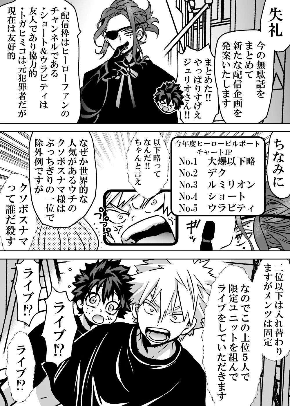Nyotaika Shita Deku ni A-gumi ga Waite Muragaru Hanashi page 532 featuring izuku midoriya my hero academia parody - big breasts swimsuit hentai manga - read online free