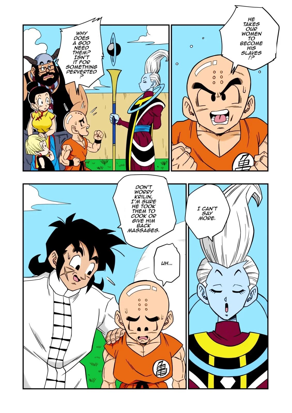 No One Disobeys Beerus! page 16 featuring bulma briefs dragon ball super parody - sole male full color hentai manga - read online free