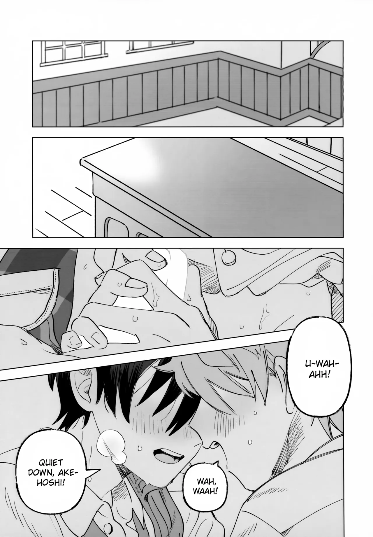(Oretachi no X Day!!!!) [Montana (Masago)] 2-A, Houkago | 2-A, After School (Ensemble Stars!) [English] page 18 featuring subaru akehoshi ensemble stars parody - full censorship no penetration hentai manga - read online free