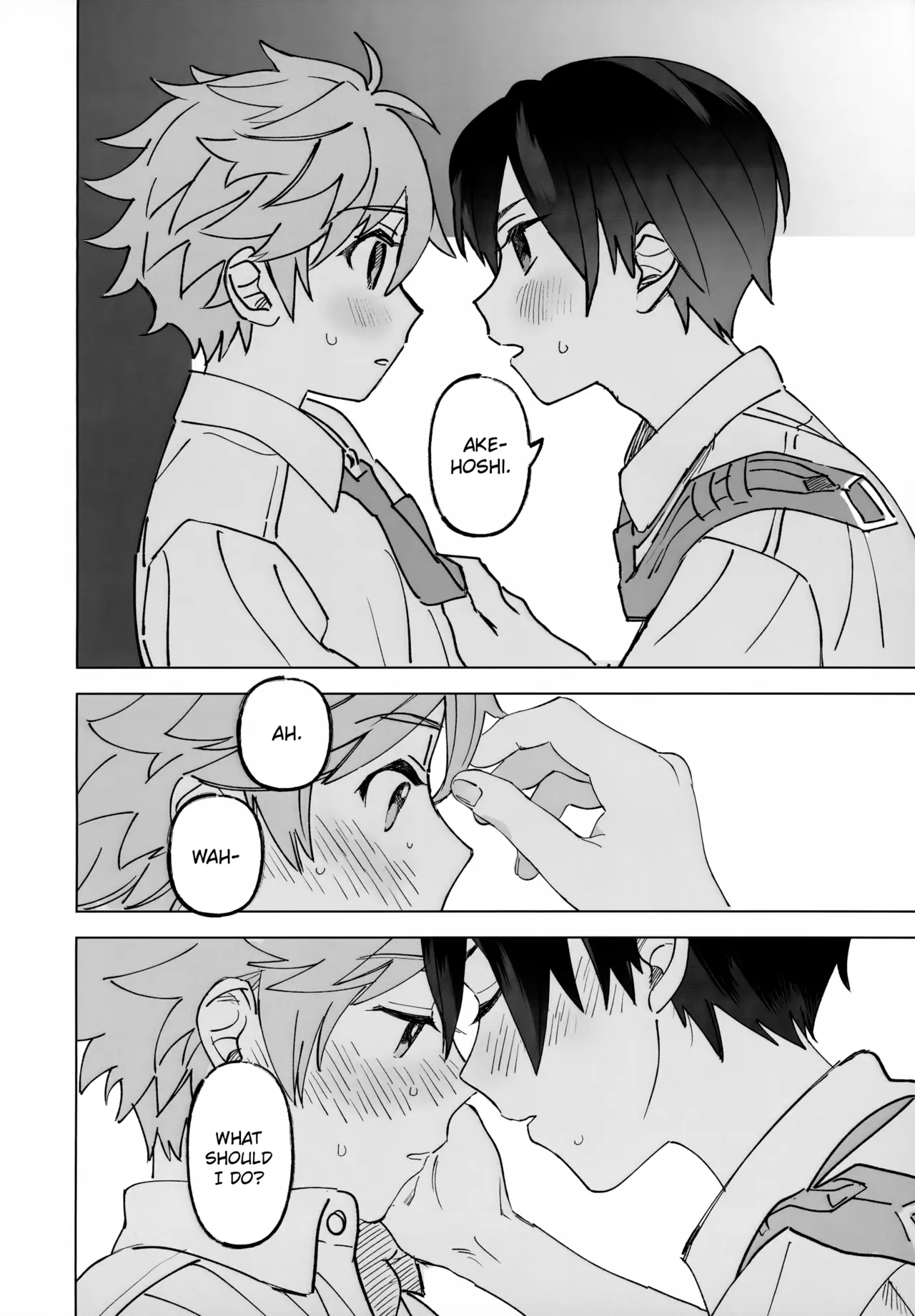 (Oretachi no X Day!!!!) [Montana (Masago)] 2-A, Houkago | 2-A, After School (Ensemble Stars!) [English] page 27 featuring subaru akehoshi ensemble stars parody - full censorship no penetration hentai manga - read online free