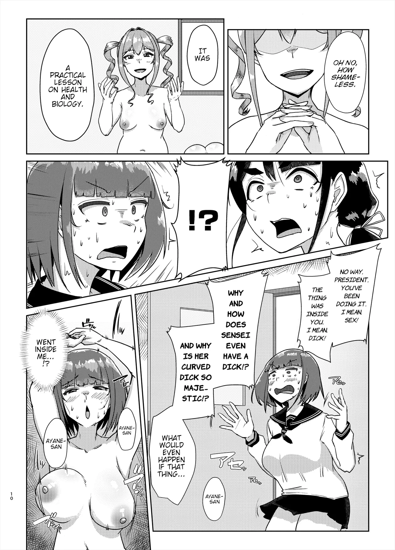 Sensei no Ochinchin, Watakushi ni Bussashite Kudasaimashi! 2 | I Want You to Plow Me With Your Dick, Sensei! Part 2 - Page 9