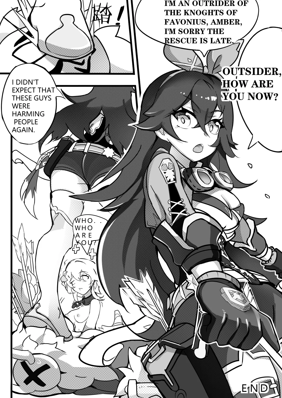 sex daily record of the Genshin page 28 featuring lumine genshin impact parody - uncensored hentai manga - read online free