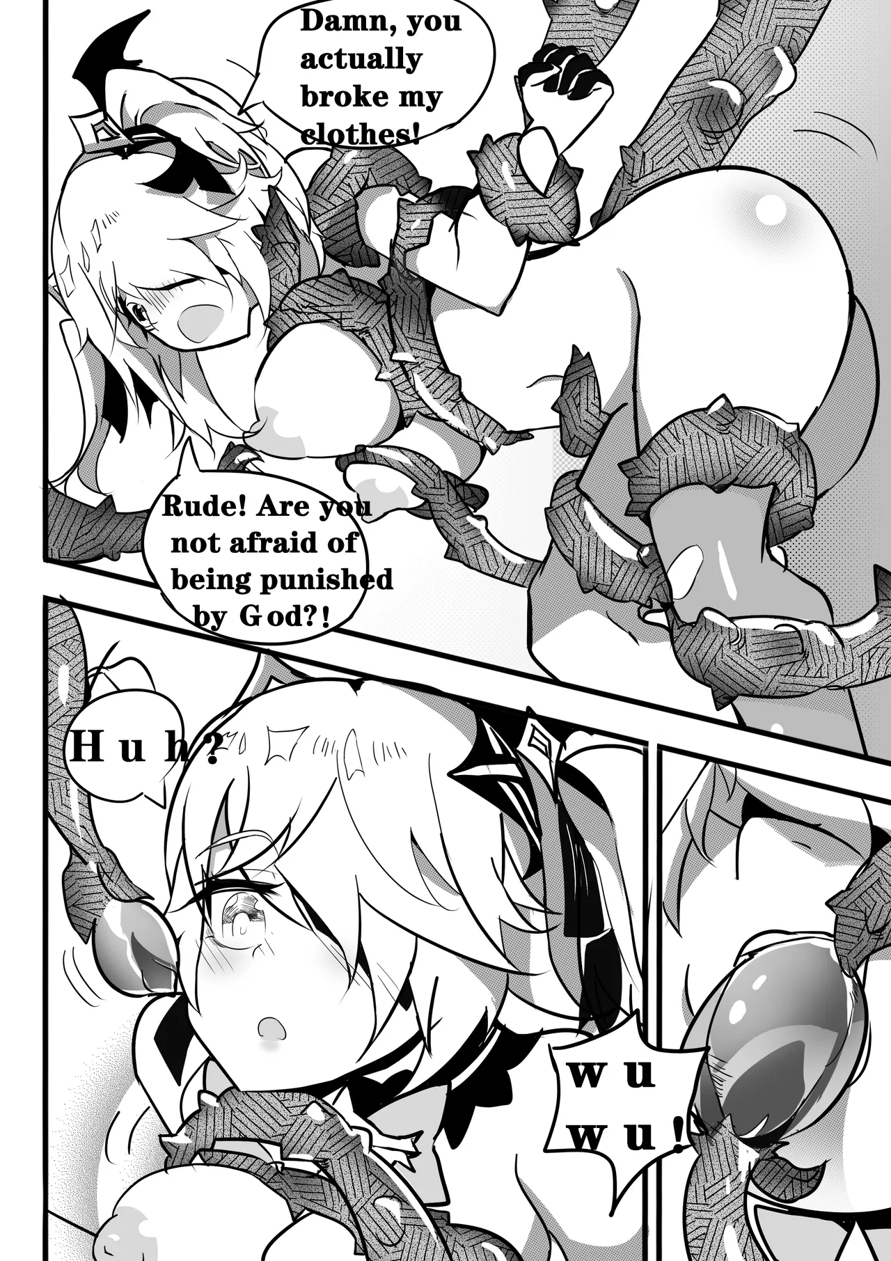Sex daily record of the Genshin2Chapter of Fischl page 15 featuring fischl genshin impact parody - uncensored eyepatch hentai manga - read online free