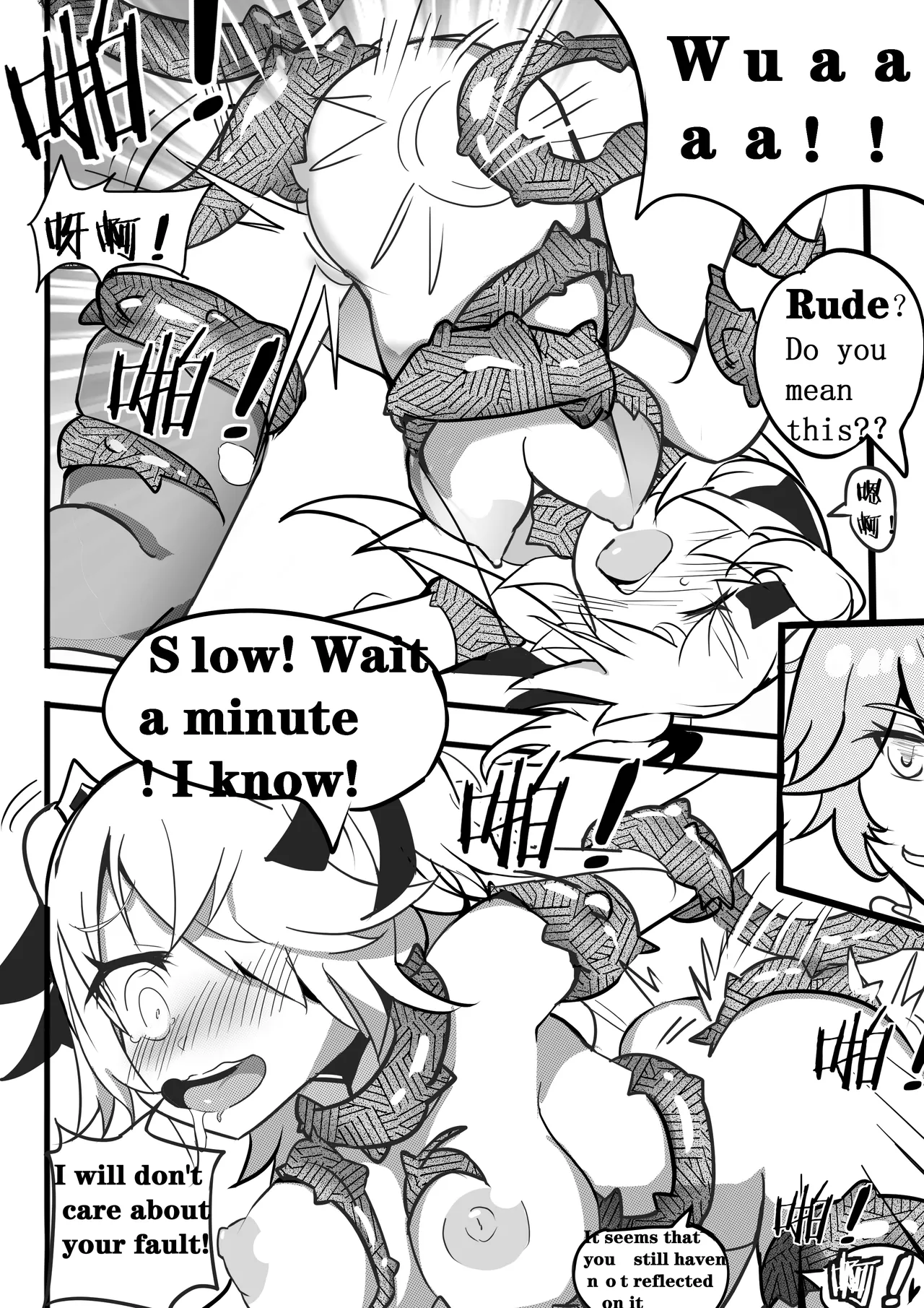Sex daily record of the Genshin2Chapter of Fischl page 19 featuring fischl genshin impact parody - uncensored eyepatch hentai manga - read online free