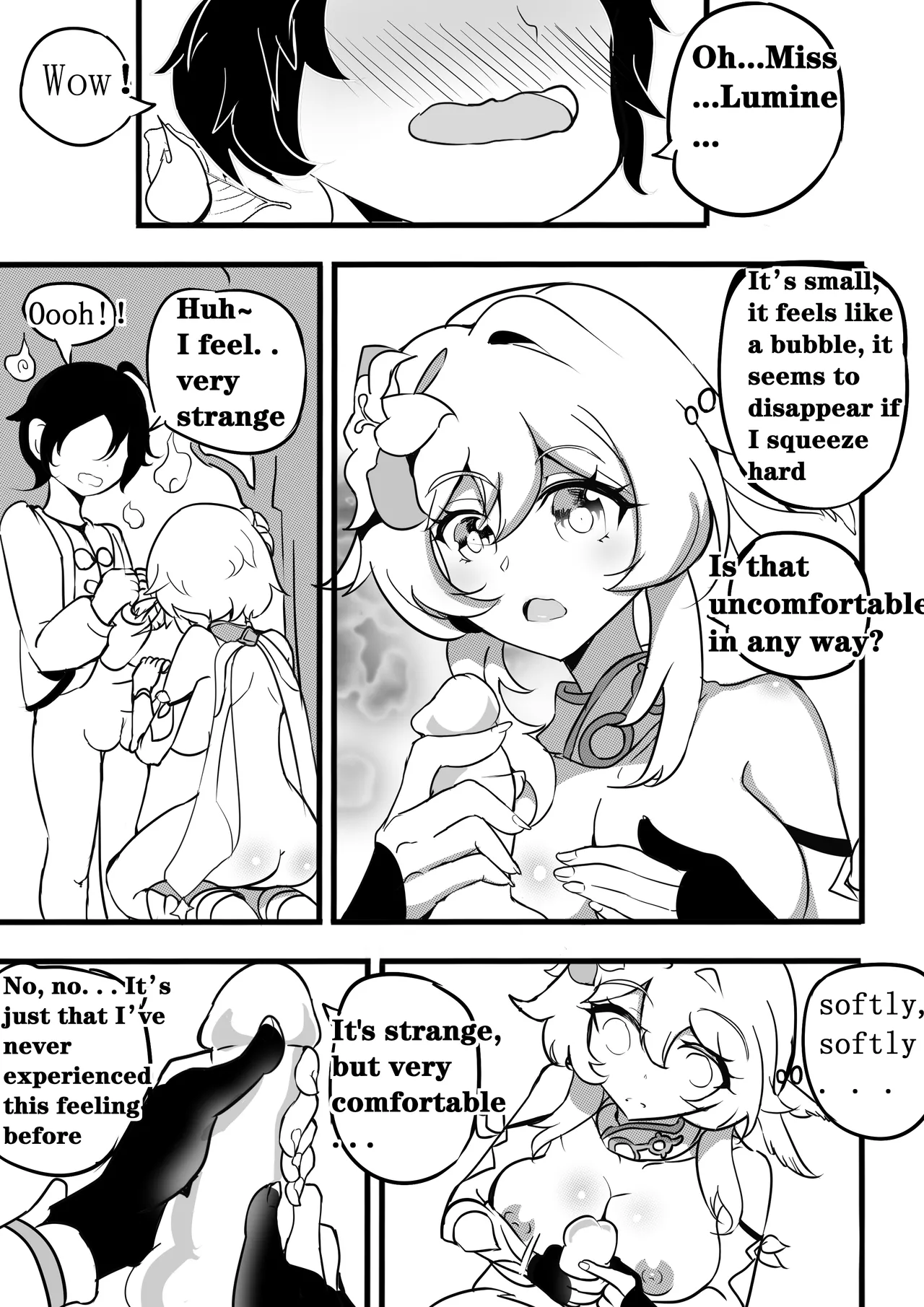 Sex daily record of the Genshin3 Chapter of Hu TaoXLumina page 12 featuring lumine genshin impact parody - uncensored unusual pupils hentai manga - read online free