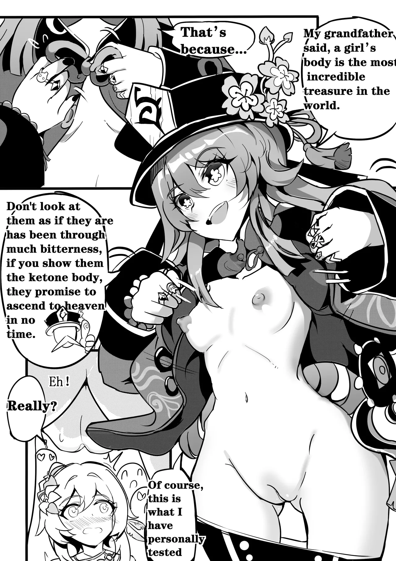 Sex daily record of the Genshin3 Chapter of Hu TaoXLumina page 9 featuring lumine genshin impact parody - unusual pupils uncensored hentai manga - read online free