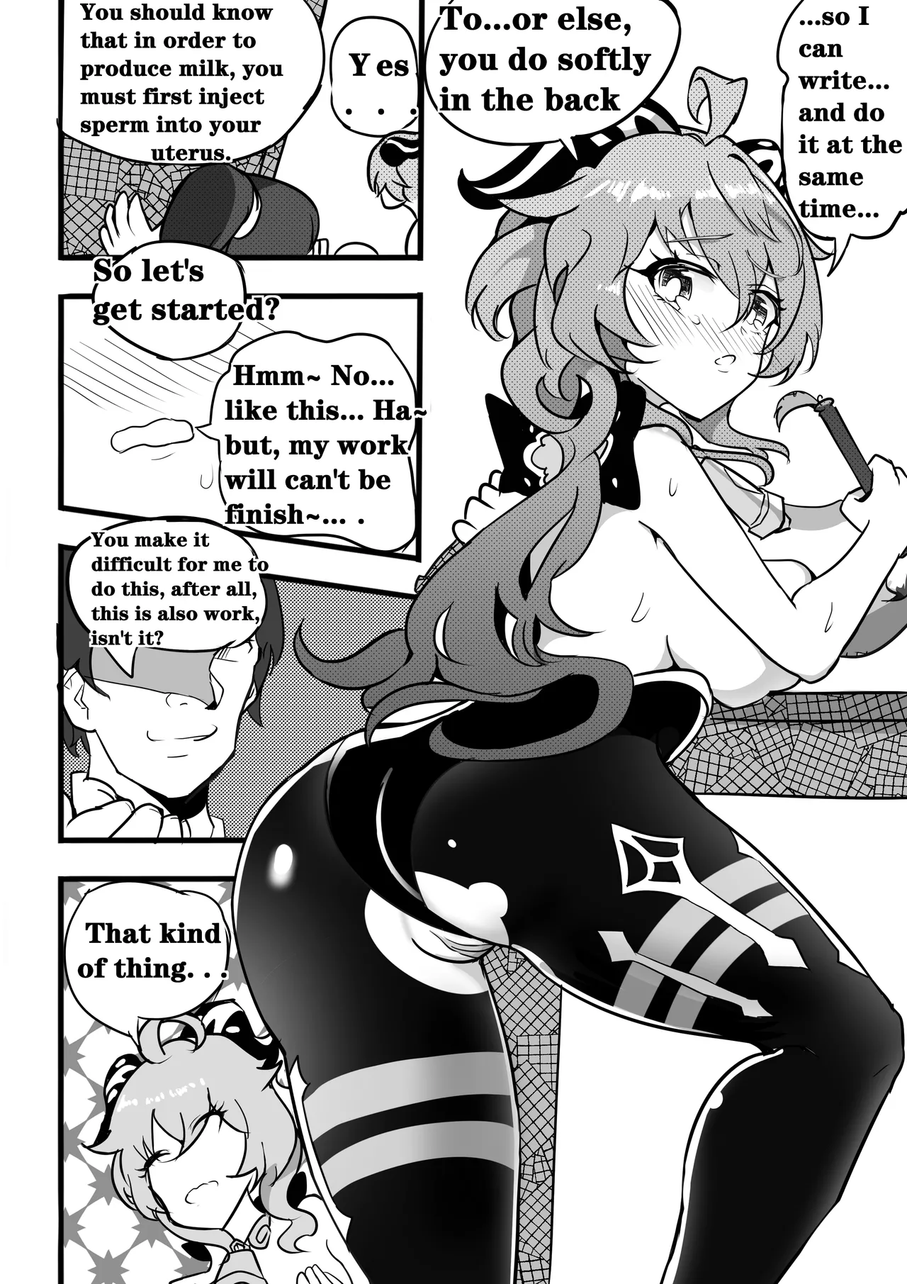 SEX DAILY RECORD OF THE GENSHIN 4 Chapter of Ganyu page 11 featuring ganyu genshin impact parody - big breasts uncensored hentai manga - read online free