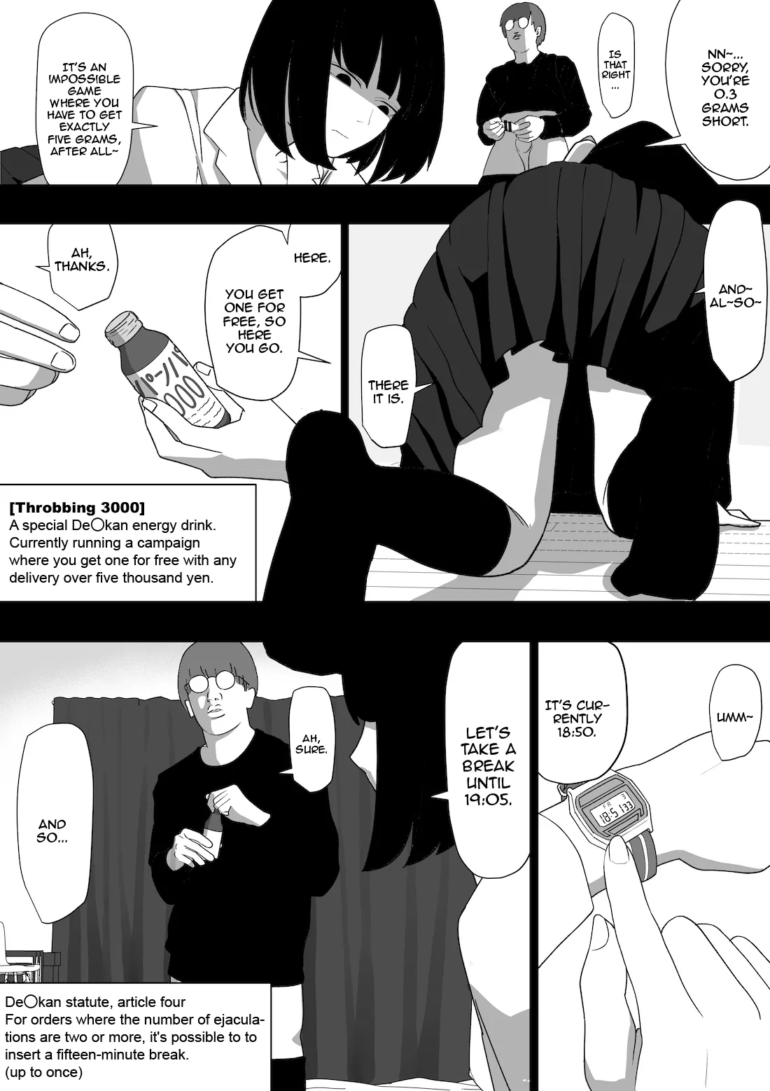 [Wakabatei] SEX Haitatsu Appli De●kan de Kurokami Bob JK o Ie ni Yonde Genkan Kosoku Nuki Fella Tachi Back Demae SEX de Nuite morau Hon | A Story About Calling a Black-haired, Bob-Cut JK to Your House Via Dexxxcan, The Sex Delivery App, and Having Her Give You a Quick Suck and Fuck In The Entryway [English] {Doujins.com} page 15 original parody - emotionless sex schoolgirl uniform hentai manga - read online free