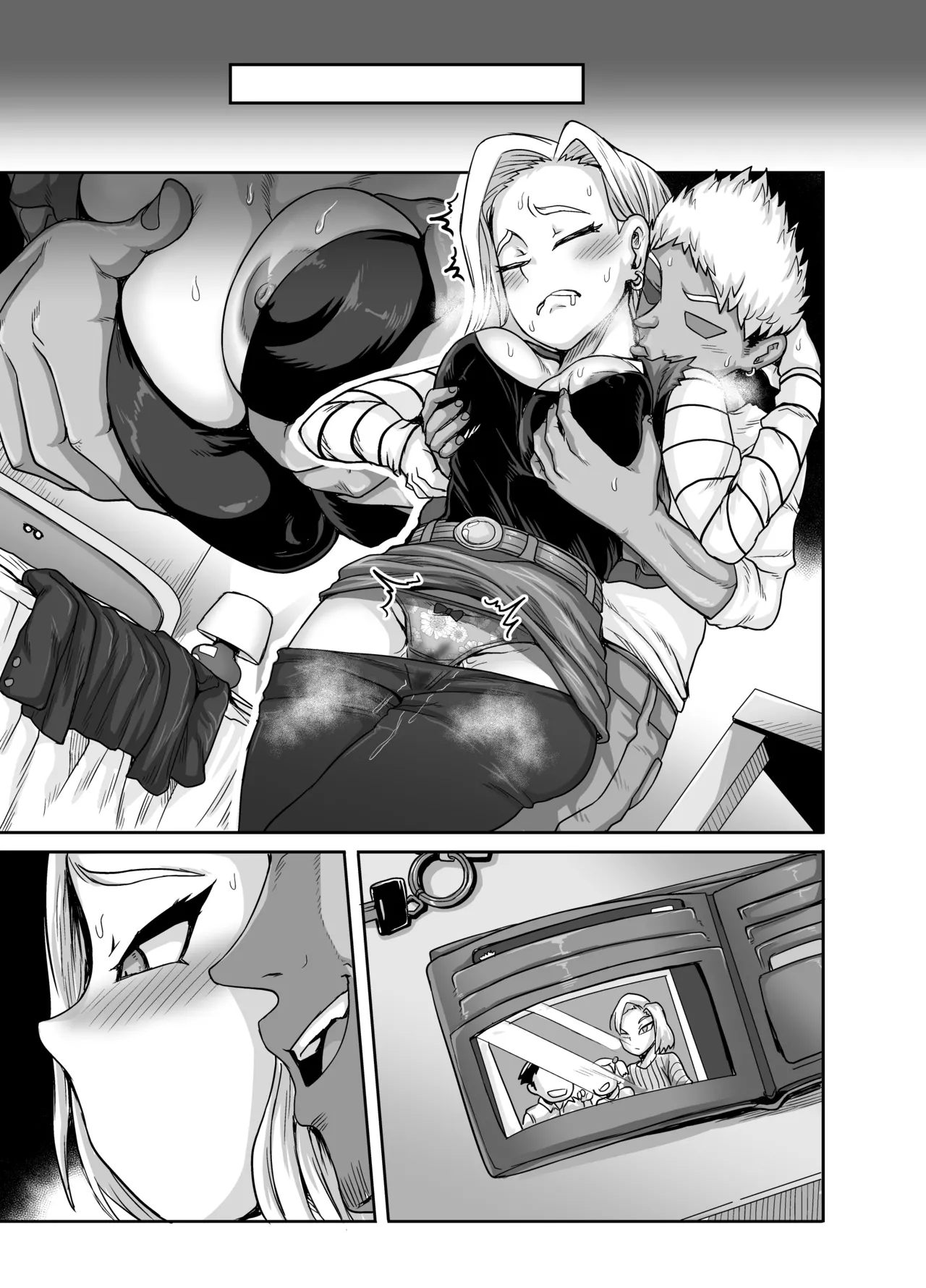 性欲に勝てないオンナ page 56 featuring android 18 dragon ball z parody - cheating prostitution hentai manga - read online free