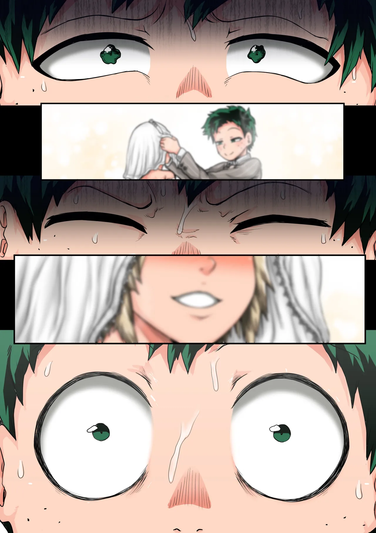 僕のハーレムアカデミア6話：梅雨編フルver. page 159 featuring tsuyu asui my hero academia parody - sole male full color hentai manga - read online free